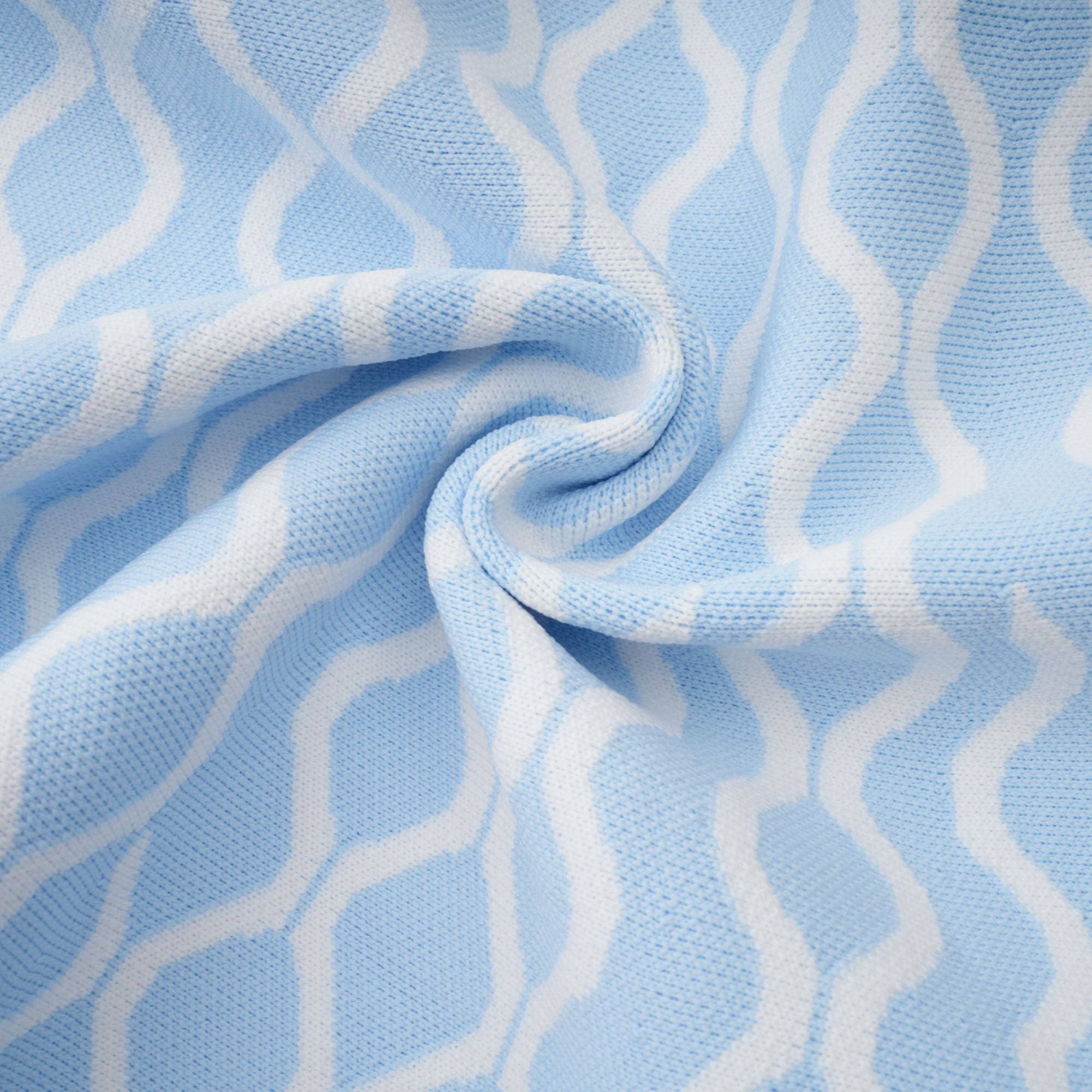 فستان قصير بدون أكمام من تصميم هيلين بنمط الجاكار 