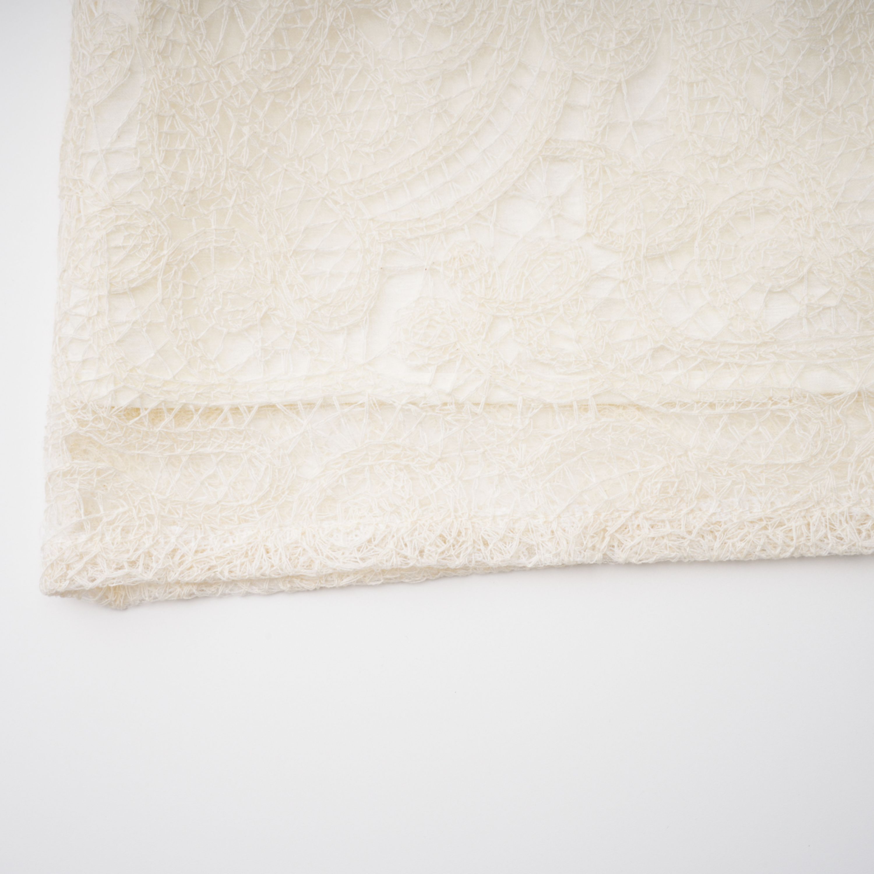 White Lace Blouse & Skirt Set