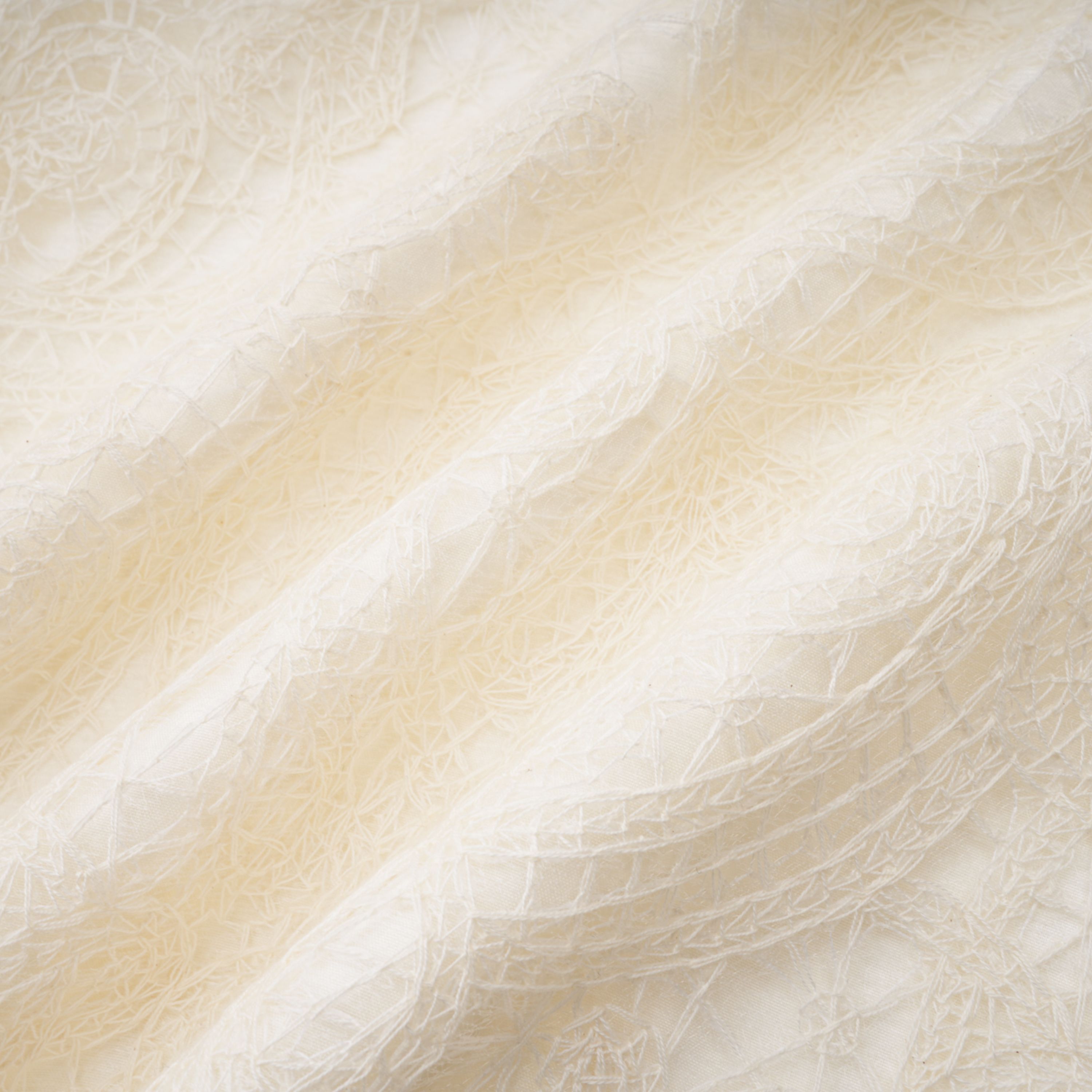 White Lace Blouse & Skirt Set