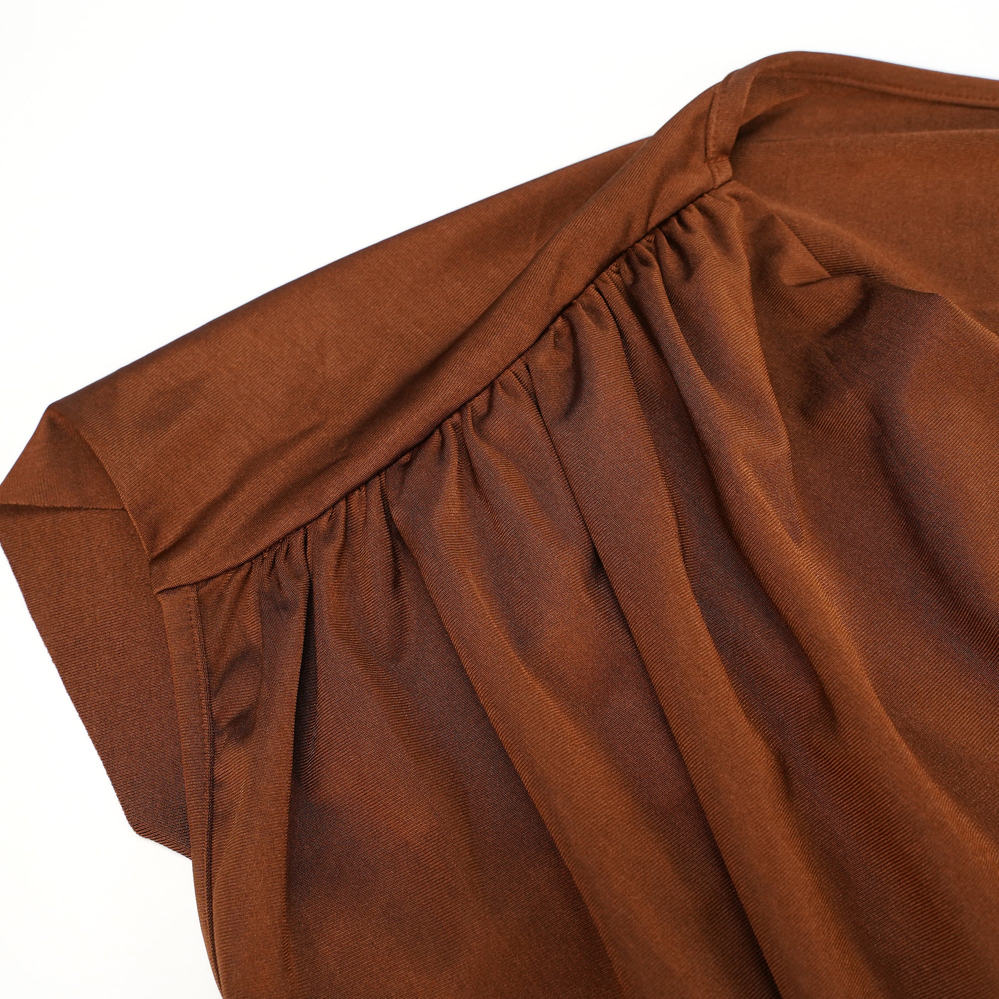 فستان ماكسي غير متماثل من رين براون