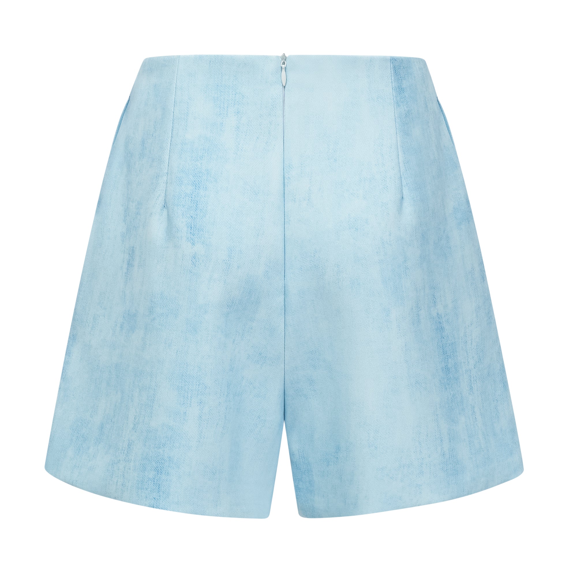 Célestine Blue Double-Breasted Blazer & Shorts Set