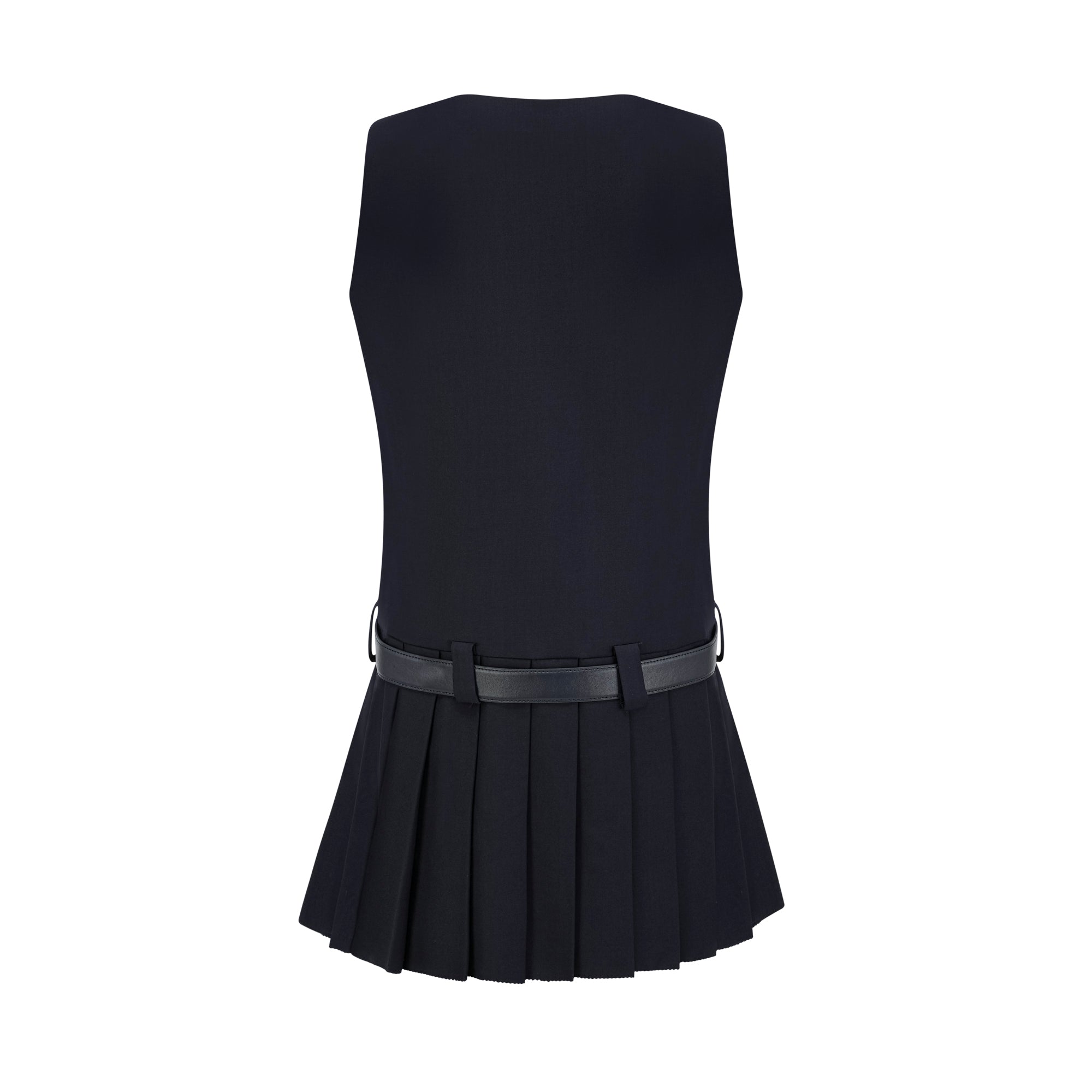 Suzette pleated mini dress