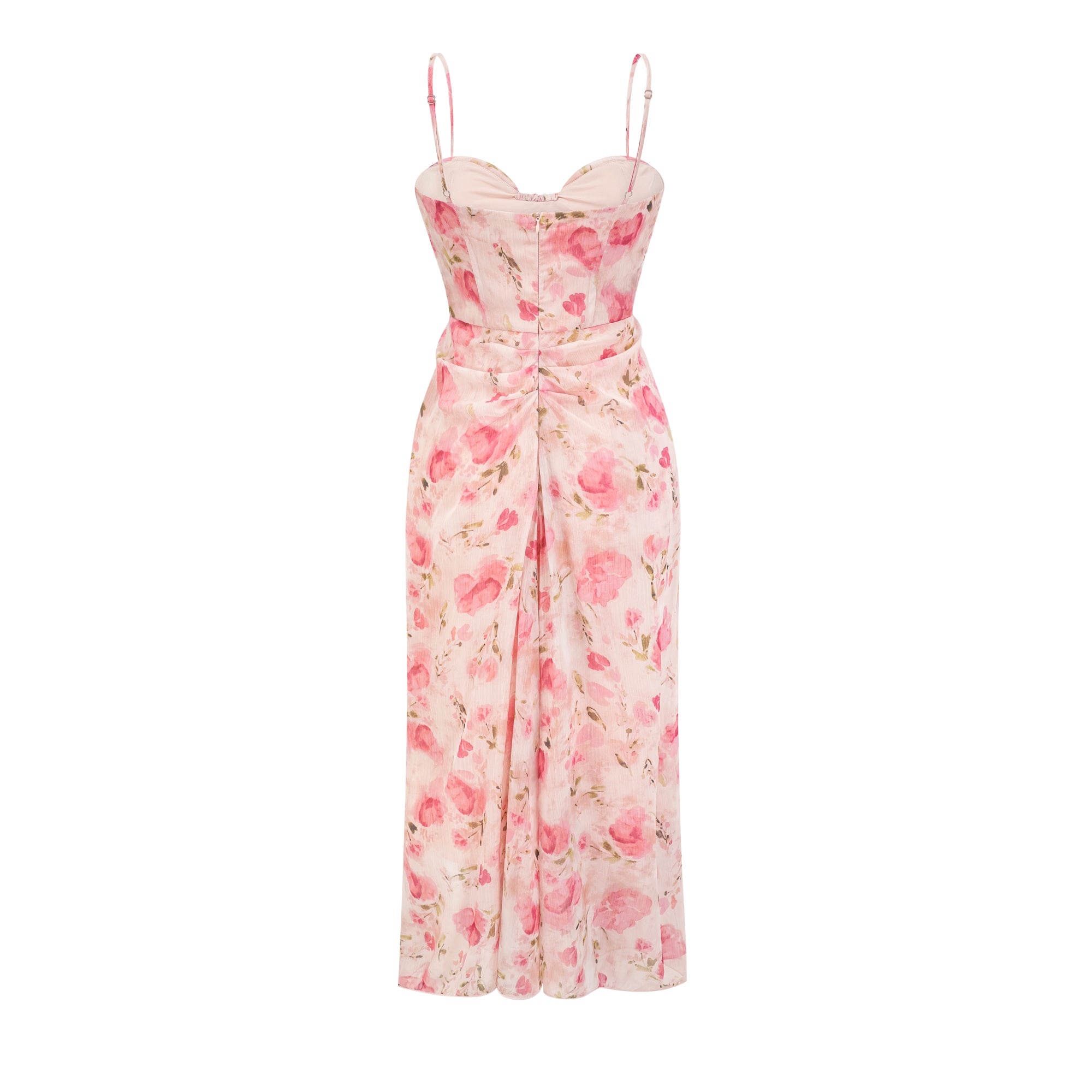 Sylvie floral-print midi dress