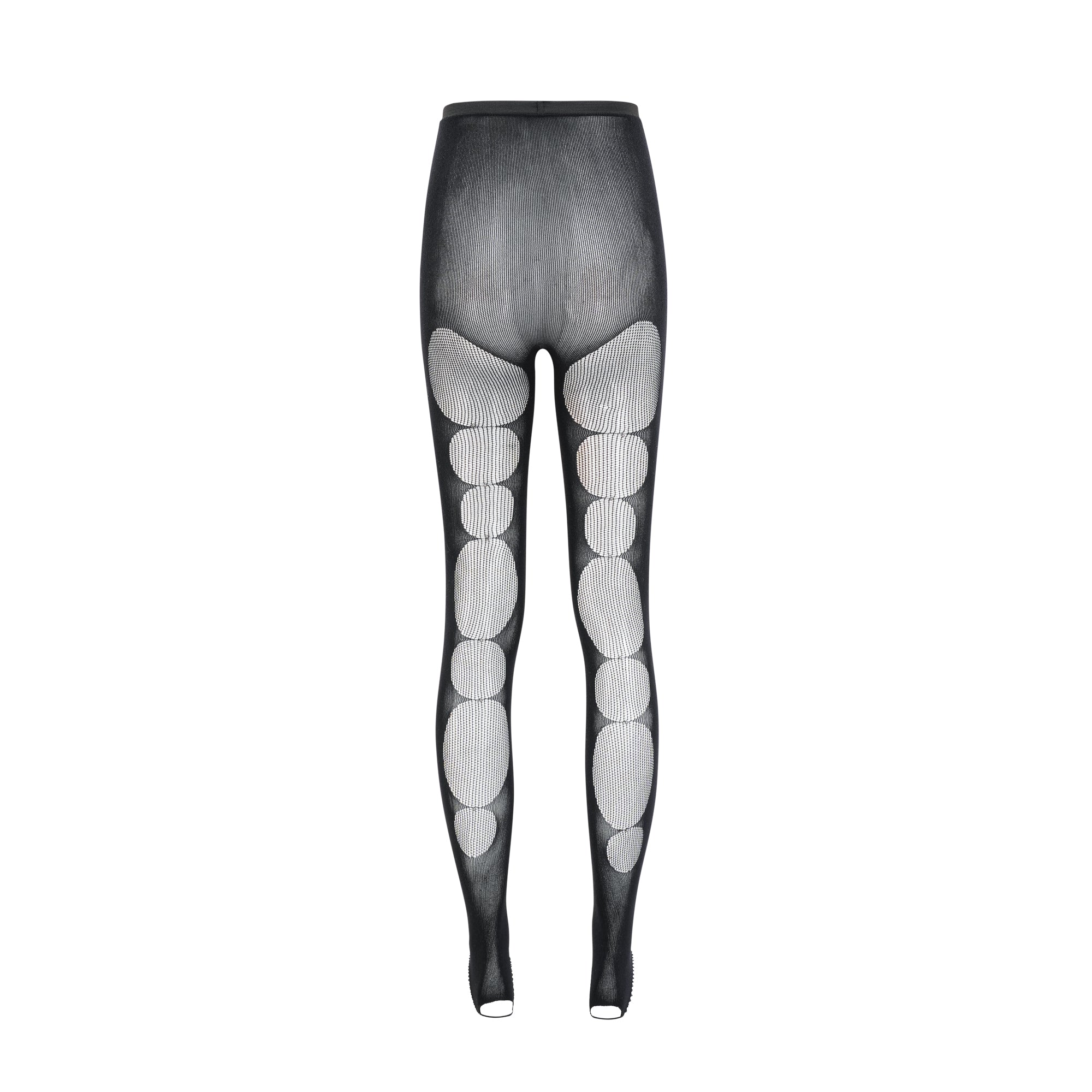 Rivi cut-out elasticated-waistband tights