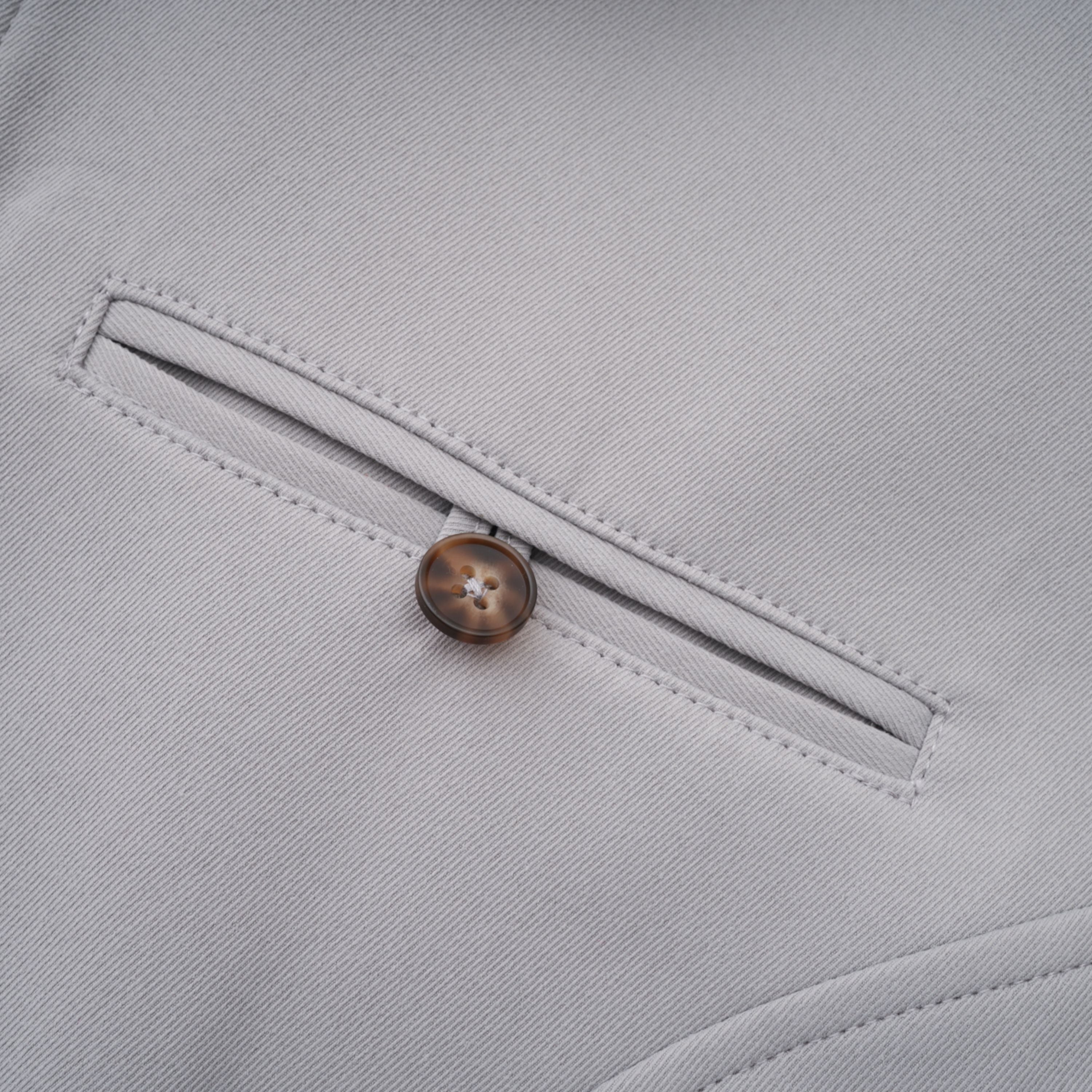 Vilma Graue Lederkragen-Jagdjacke