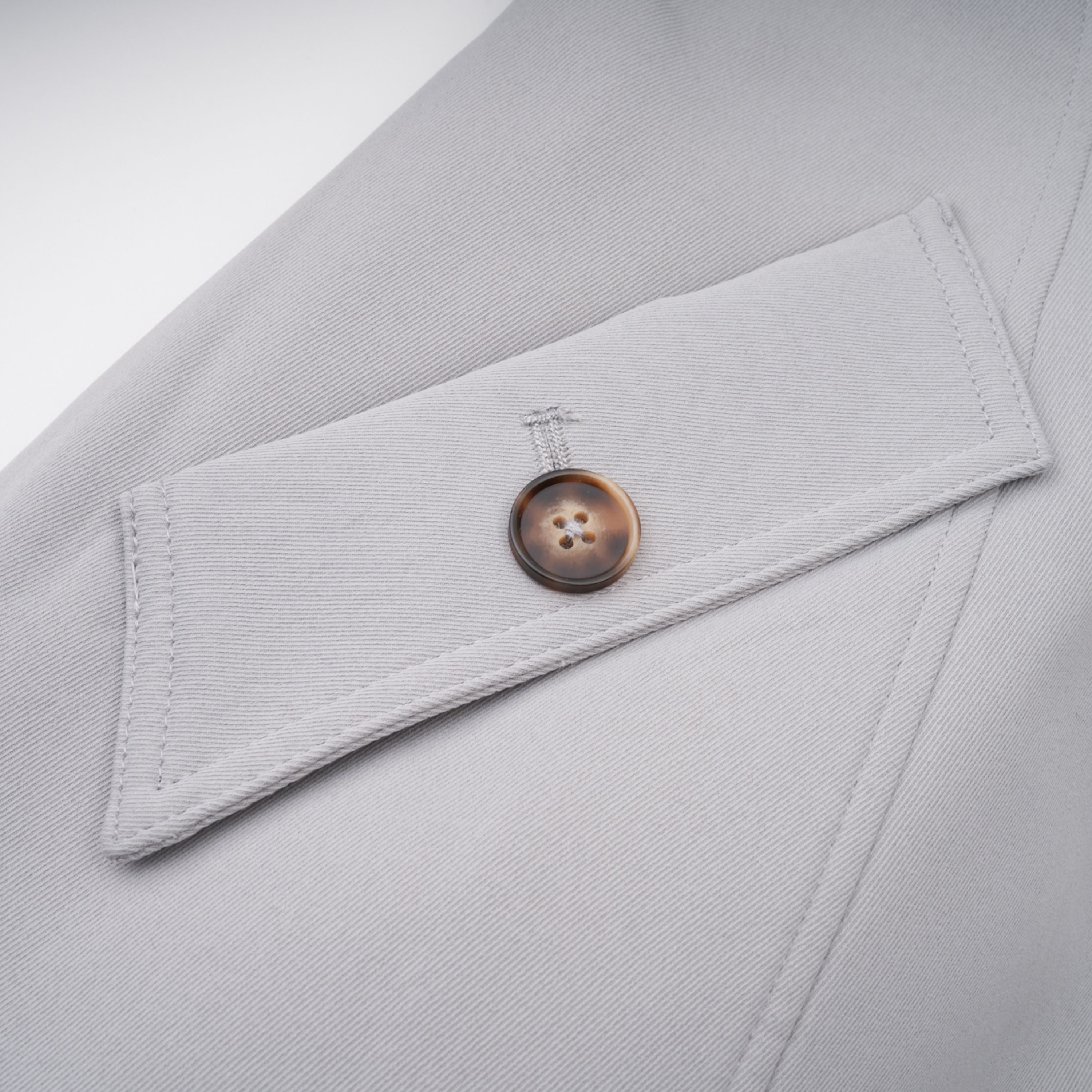 Vilma Graue Lederkragen-Jagdjacke