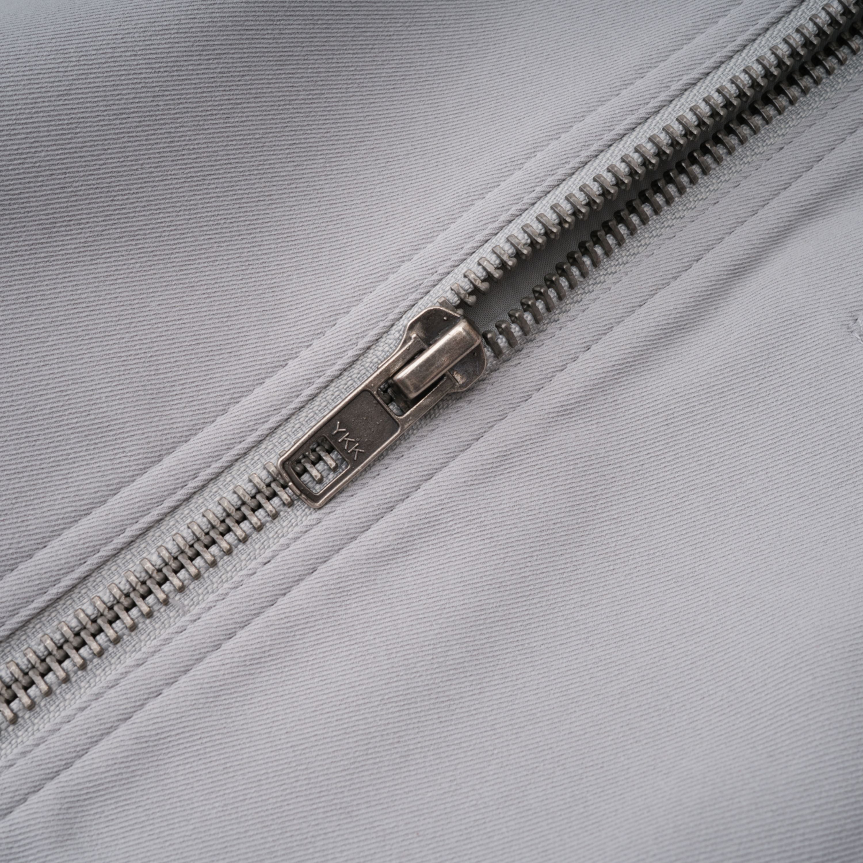 Vilma Graue Lederkragen-Jagdjacke