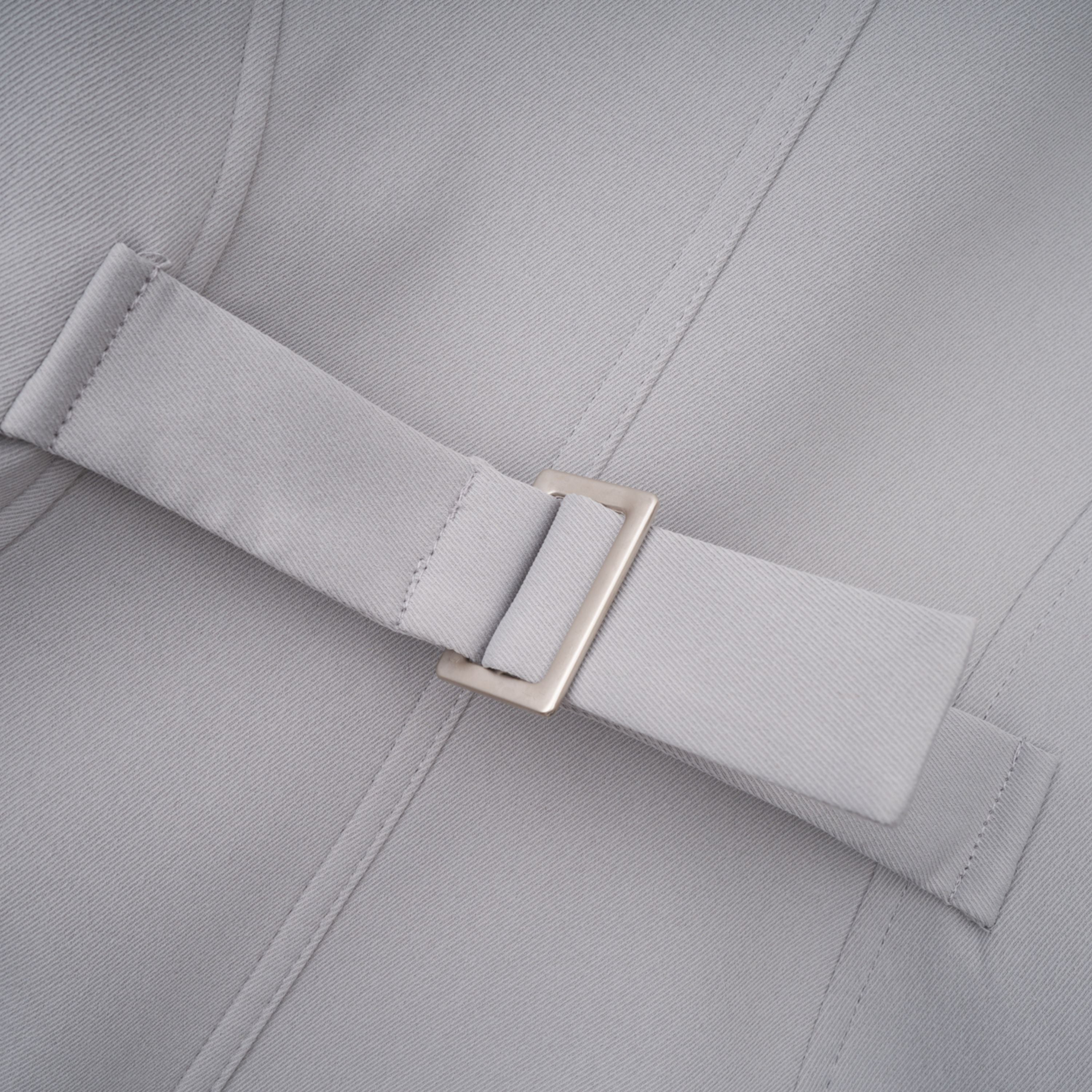 Vilma Graue Lederkragen-Jagdjacke