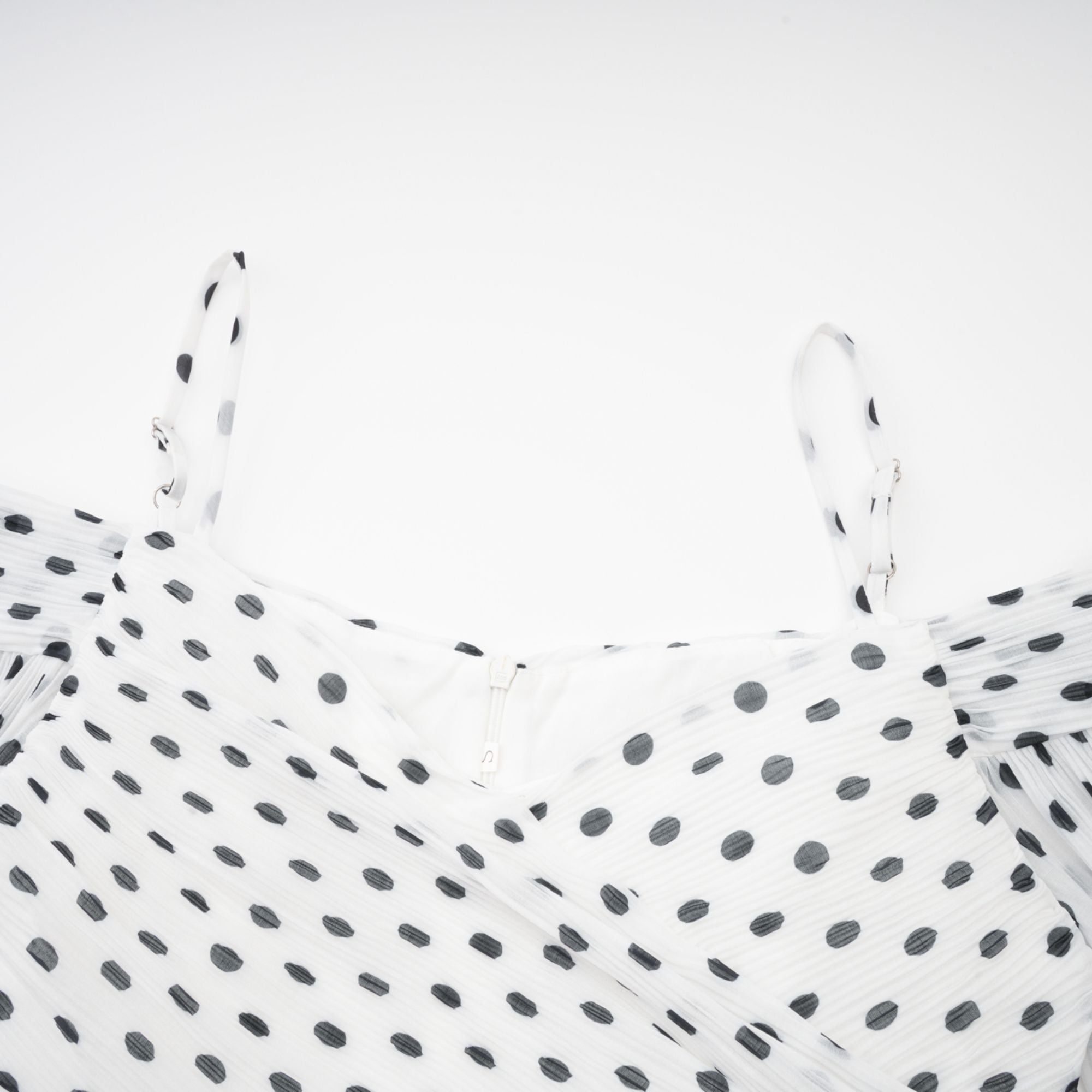 Capucine polka dot-print mini dress