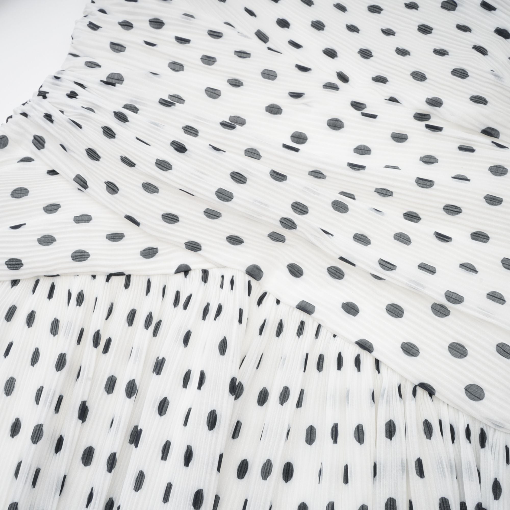 Capucine polka dot-print mini dress