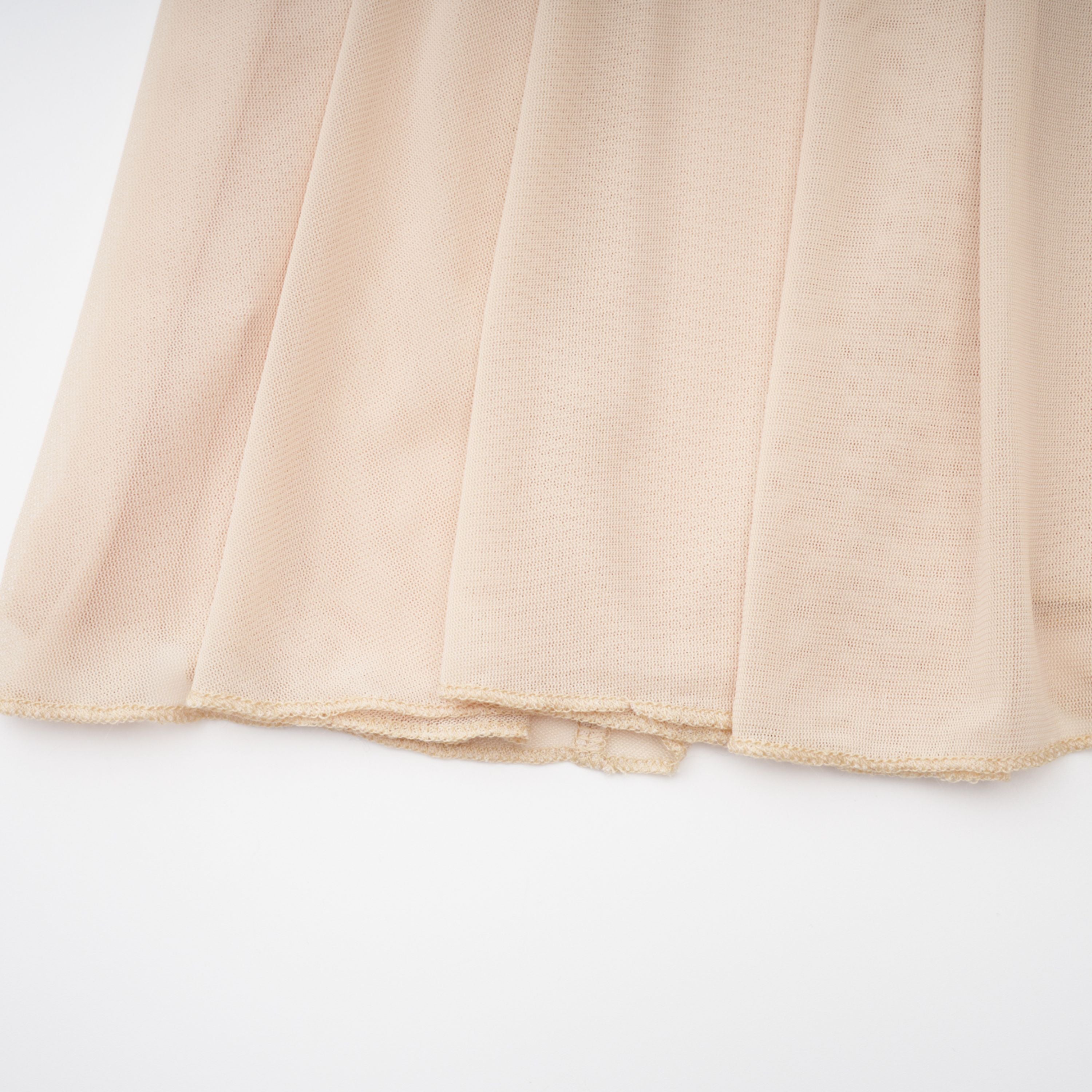 Annabelle Gelbes Maxikleid mit Laternenärmeln und Plissee