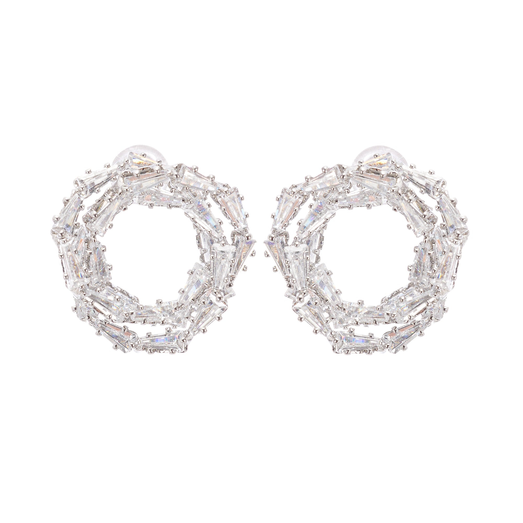 Amélie crystal-embellished earrings