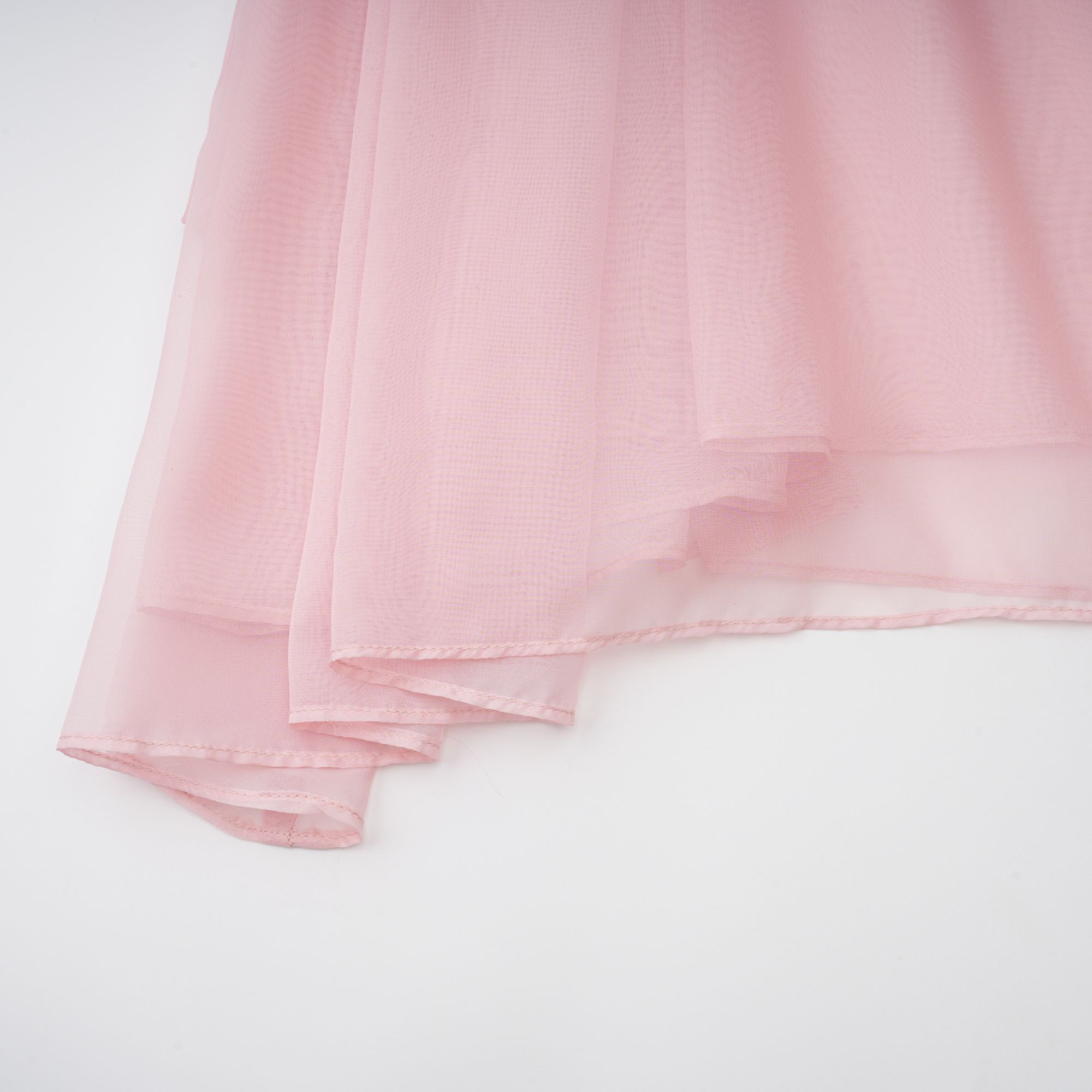 Avril pink bow draped slip mini dress