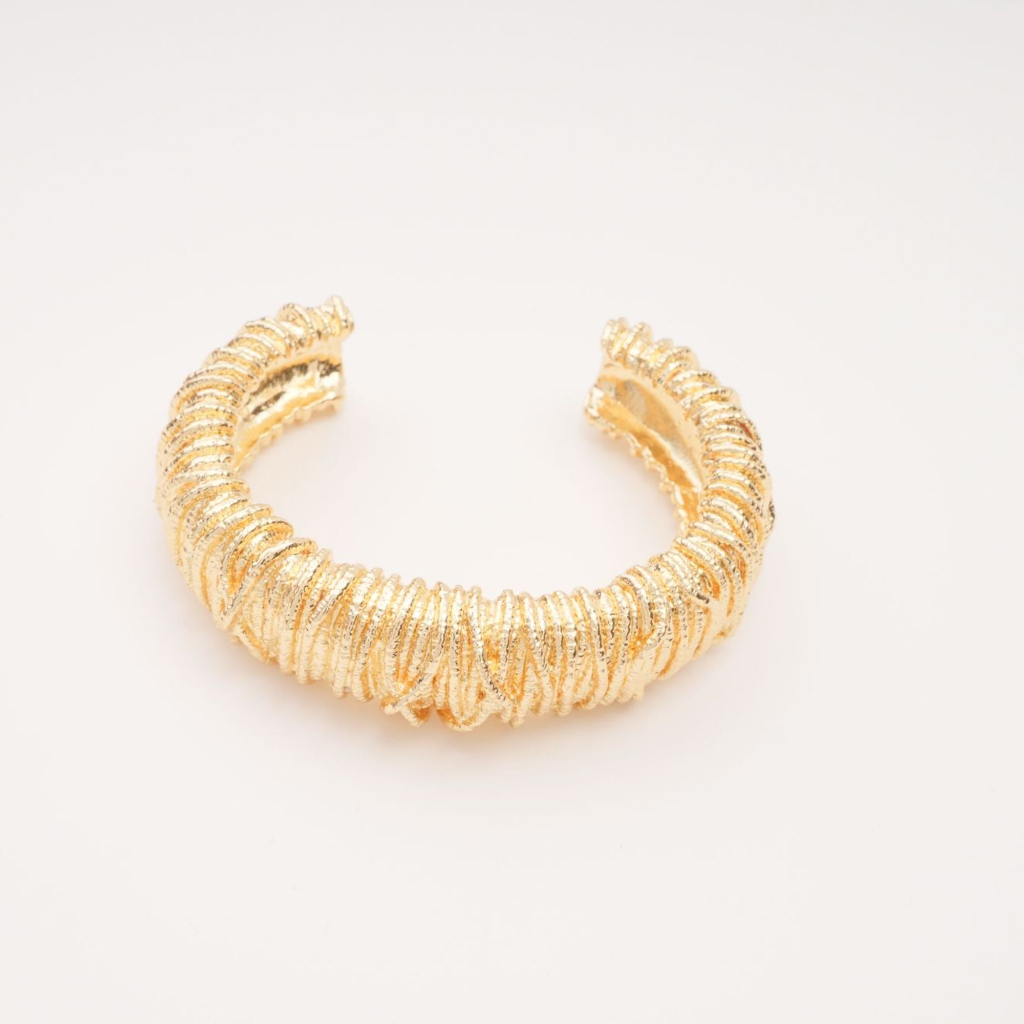 Juliette gold textured-design bracelet