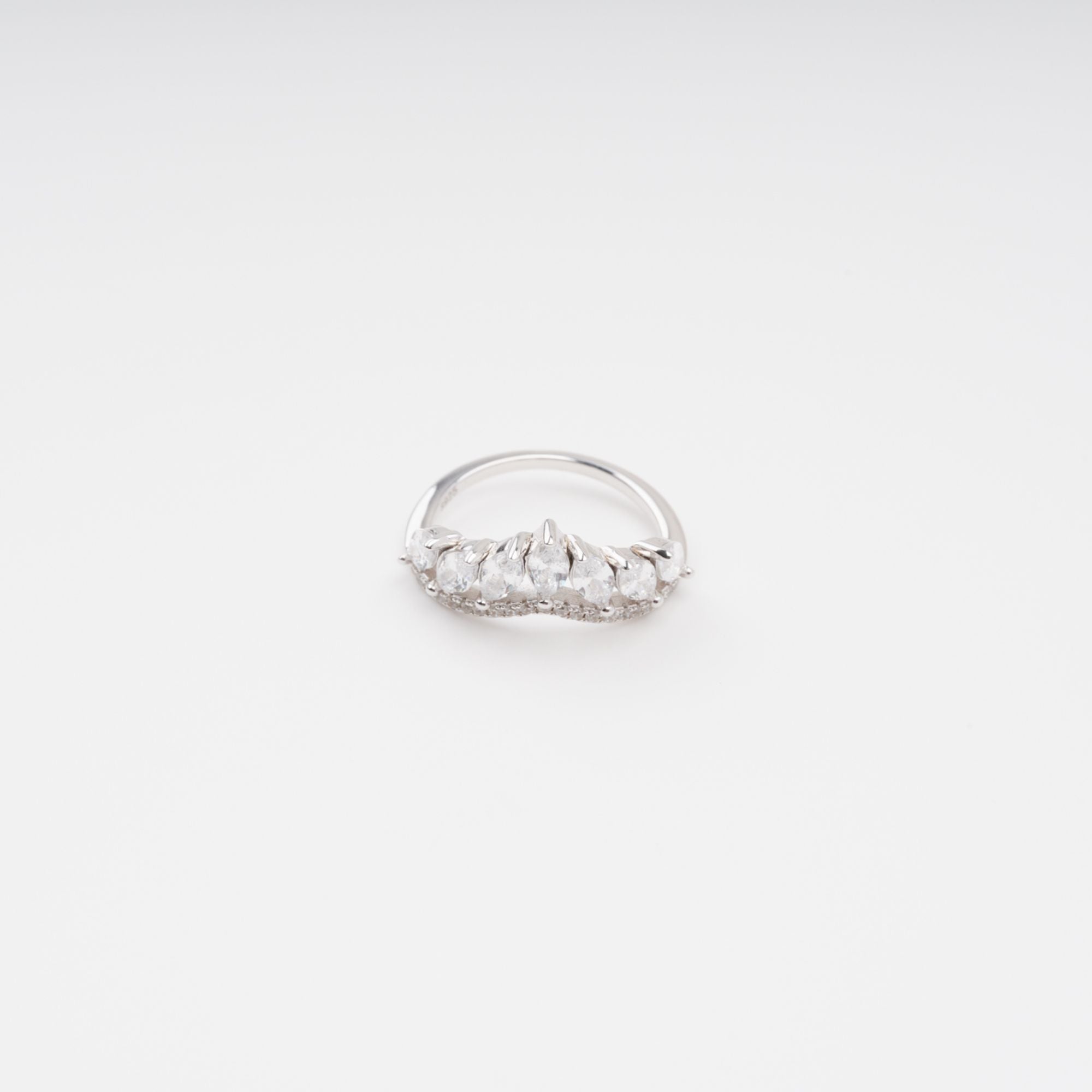 Couronne Krone Sterling Silber Ring