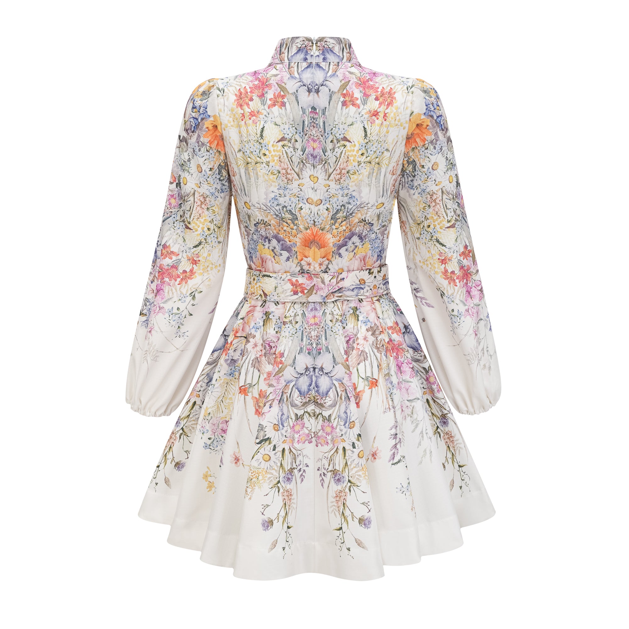 Lisette floral-print mini dress