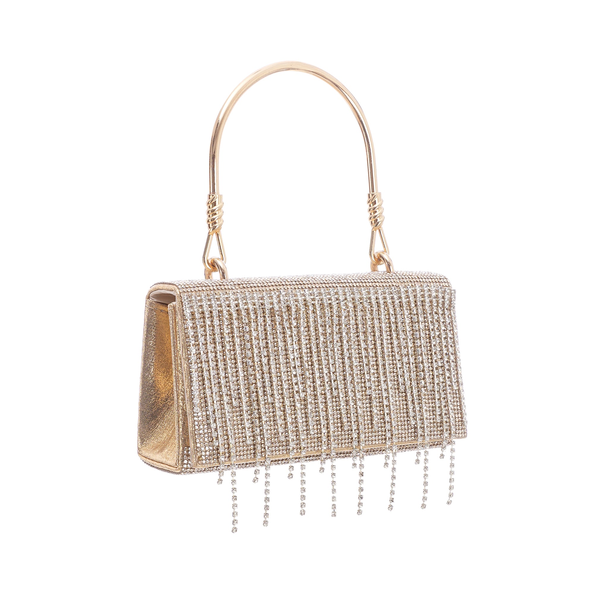 Chloé crystal-embellished fringe tote bag