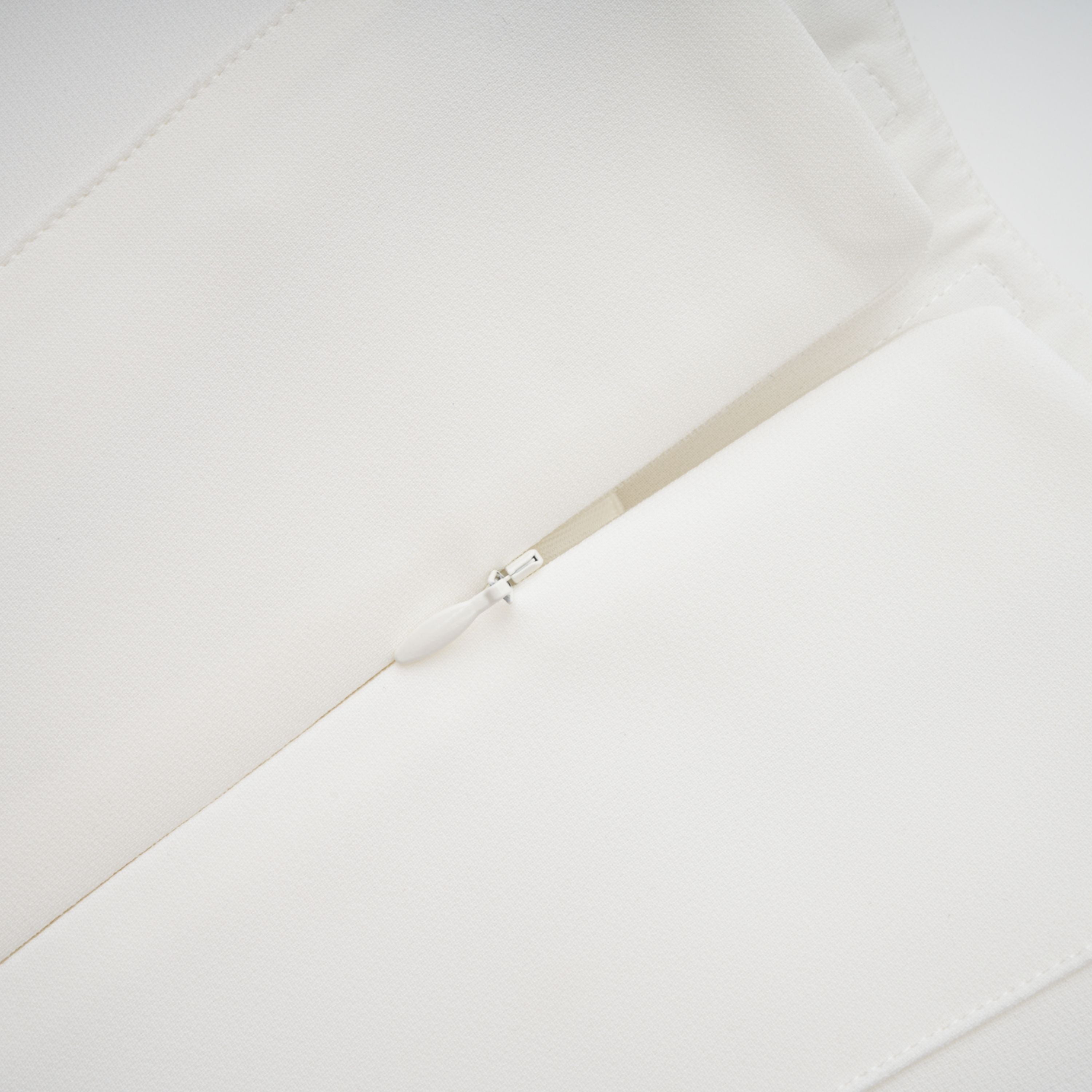 Melisande White Embellished Dress & Skirt Set