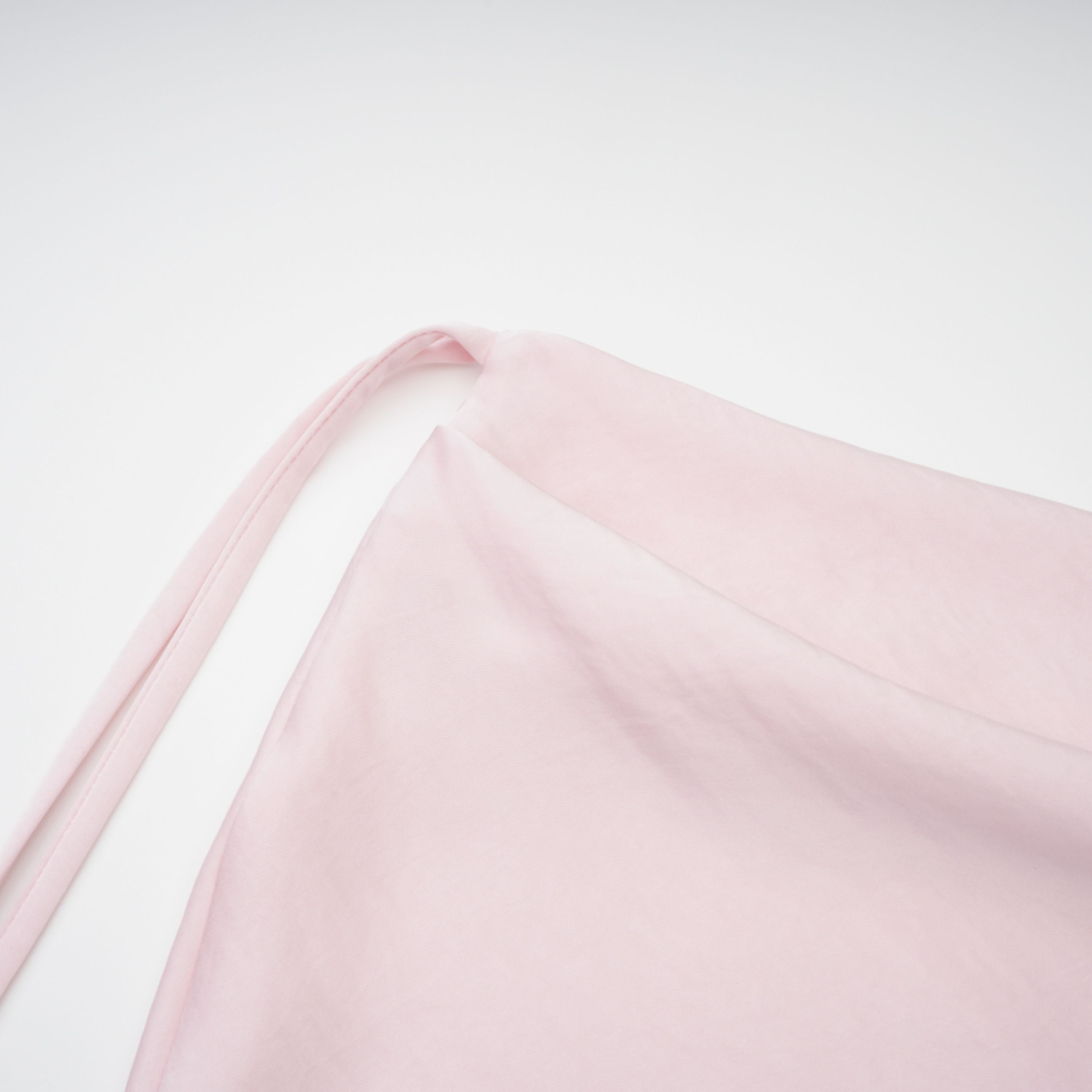 Teodora Pink Corseted Bodysuit & Satin Skirt Set