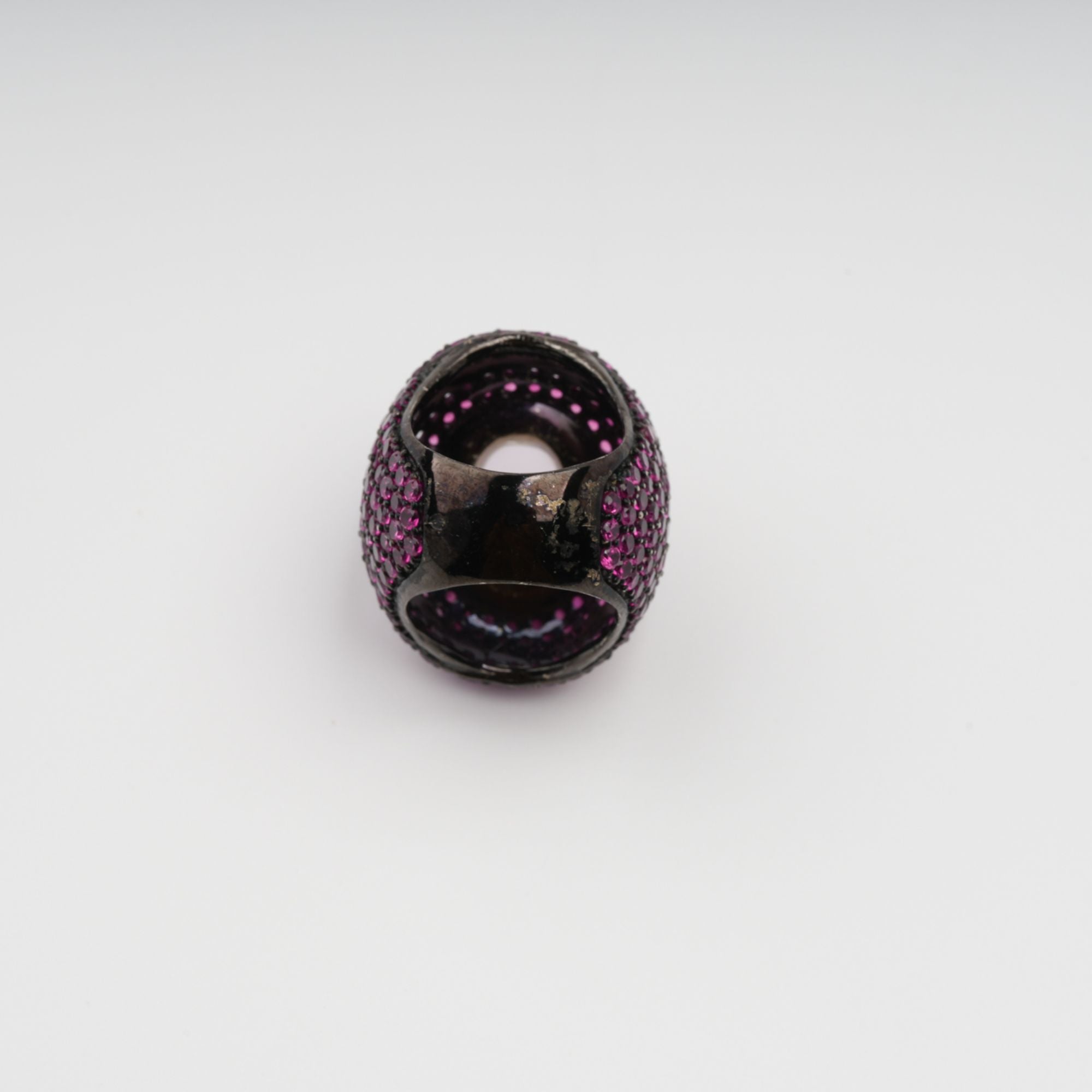 Orbite Rosa Oval Quarz Edelstein Ring