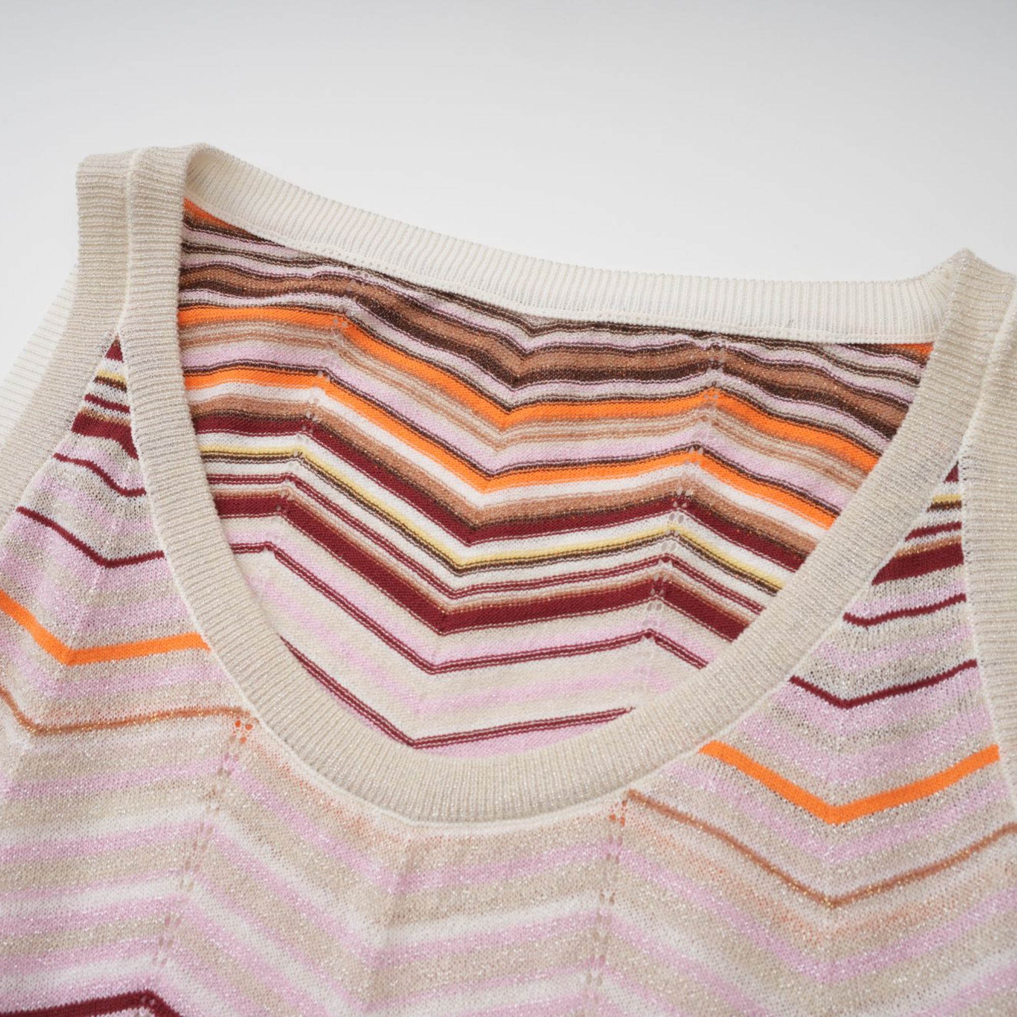 Chloé Neutral Striped Knit Matching Set (Final Sale-US Only)