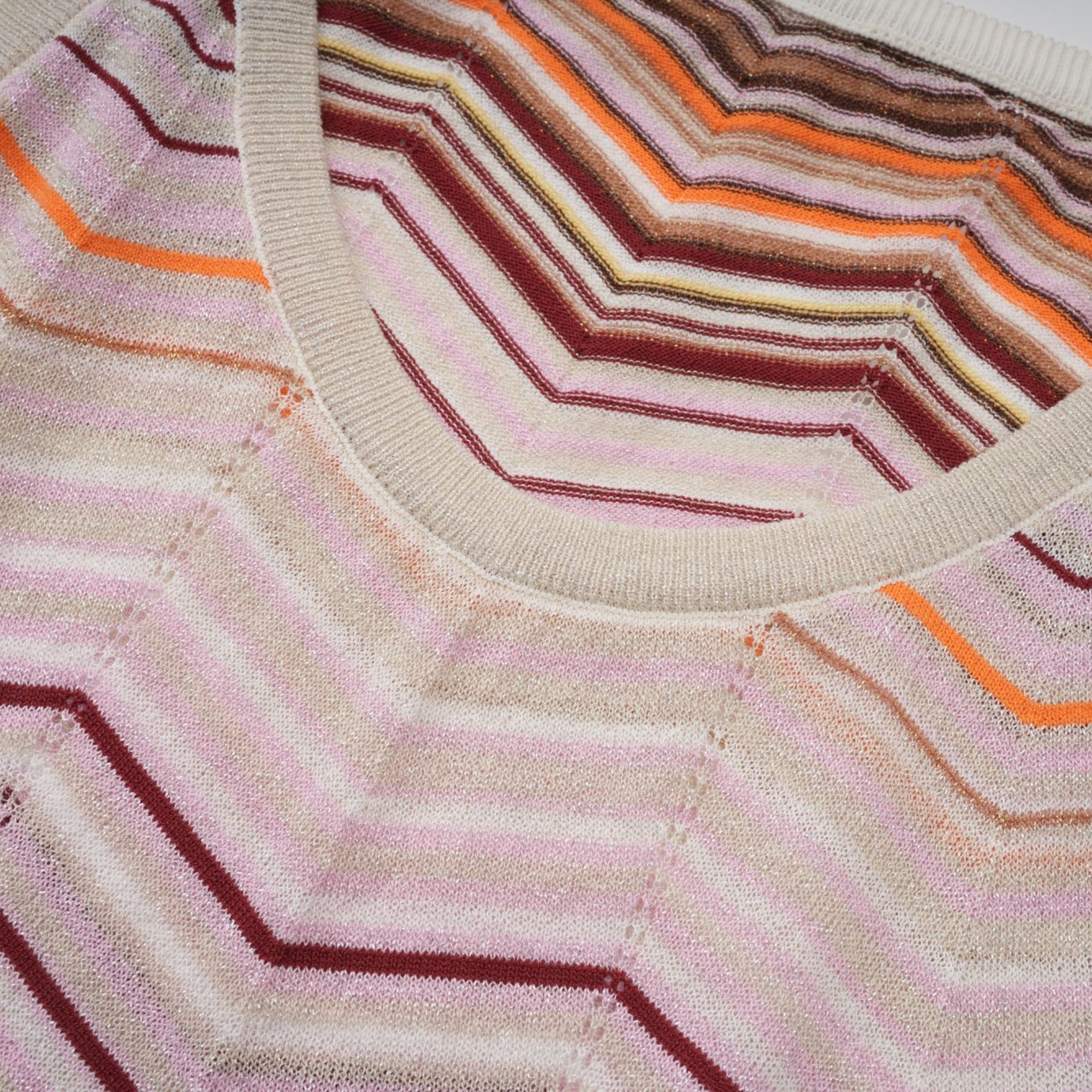 Chloé Neutral Striped Knit Matching Set (Final Sale-US Only)