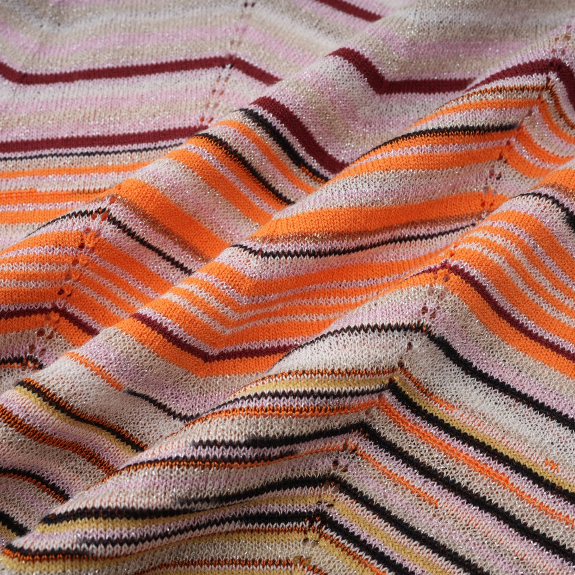 Chloé Neutral Striped Knit Matching Set (Final Sale-US Only)