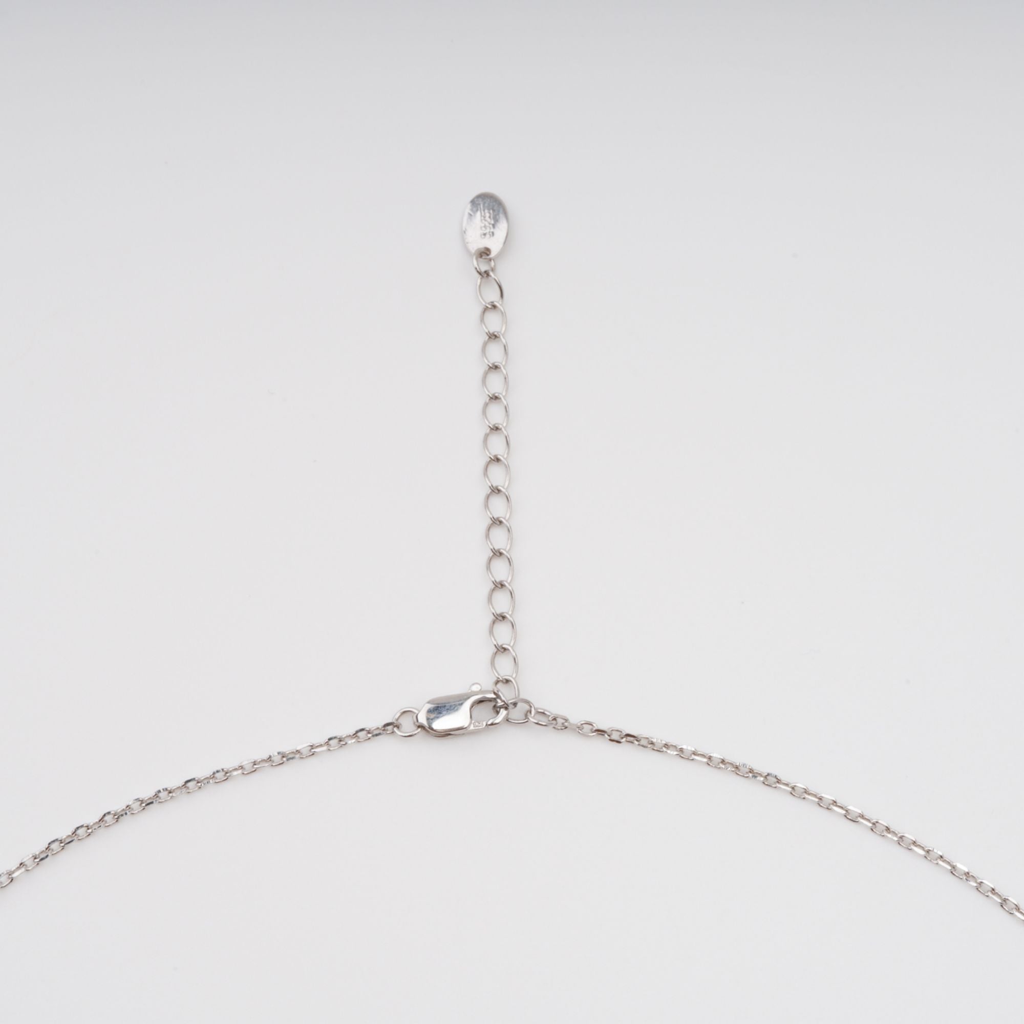 قلادة عينى من الفضة الاسترلينية مرصعة بأحجار كريمة مربعة صفراء