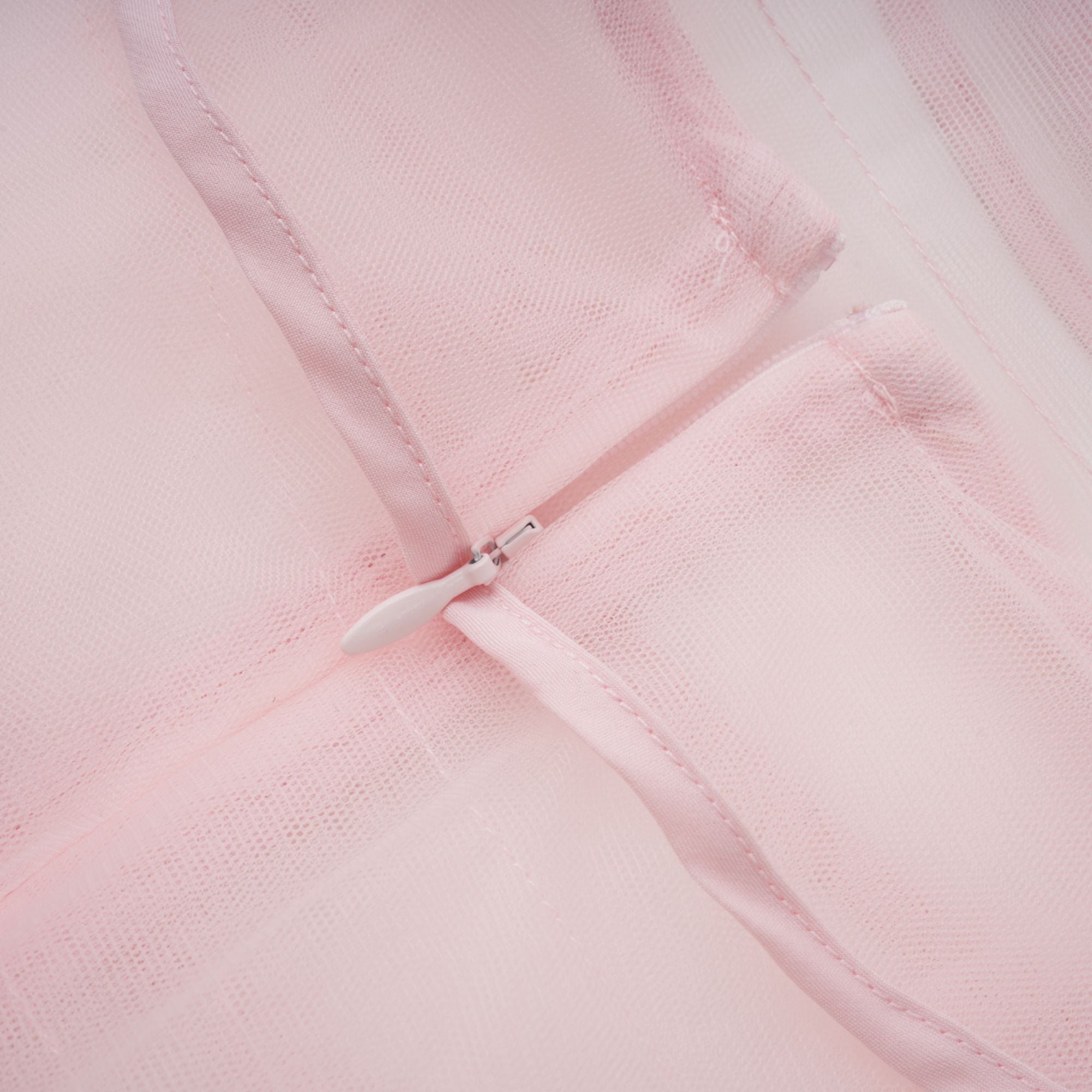 Nonchalante Pink Tiered Halterneck Maxi Dress