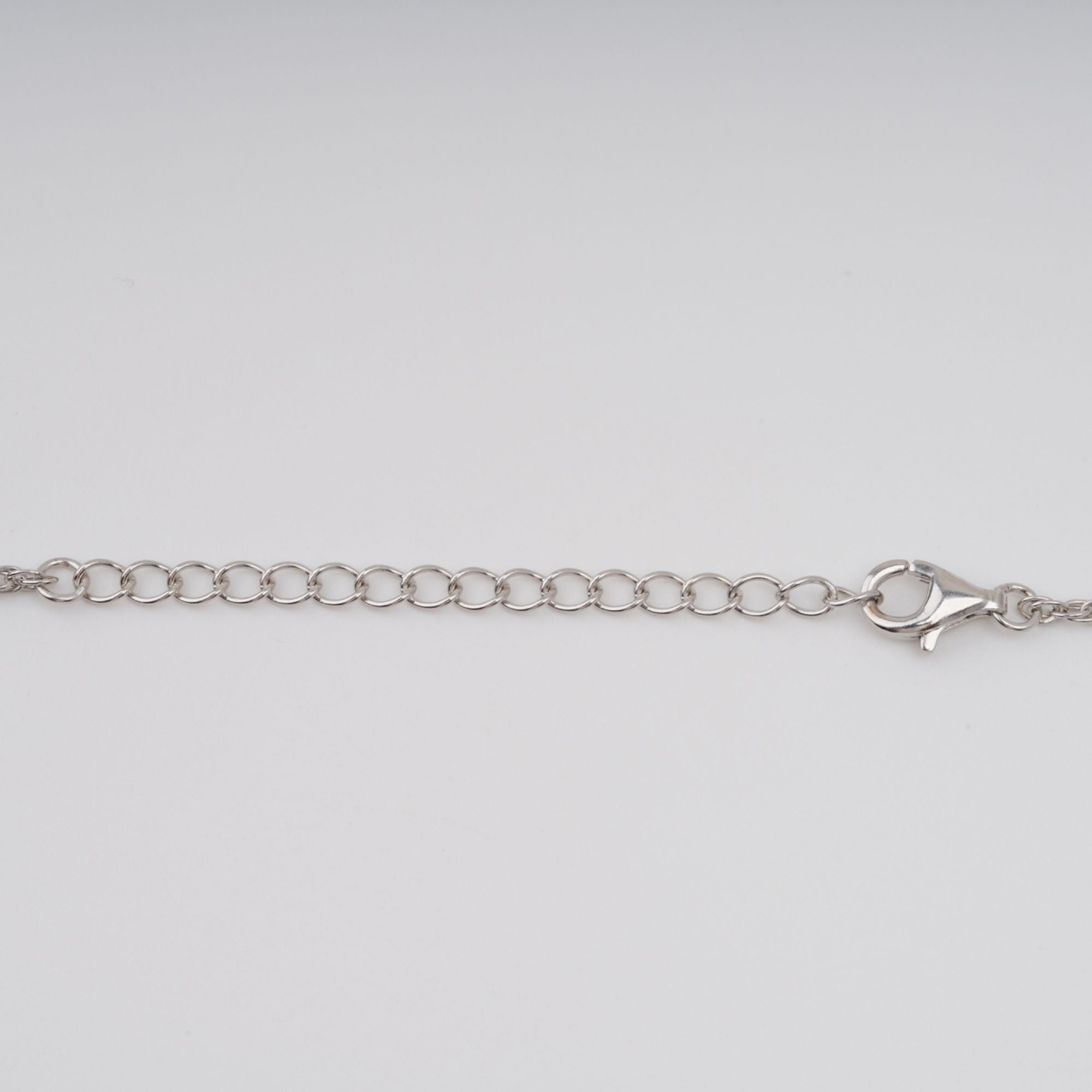 Eini Aquamarine Floral Gemstone Pendant Sterling Silver Necklace