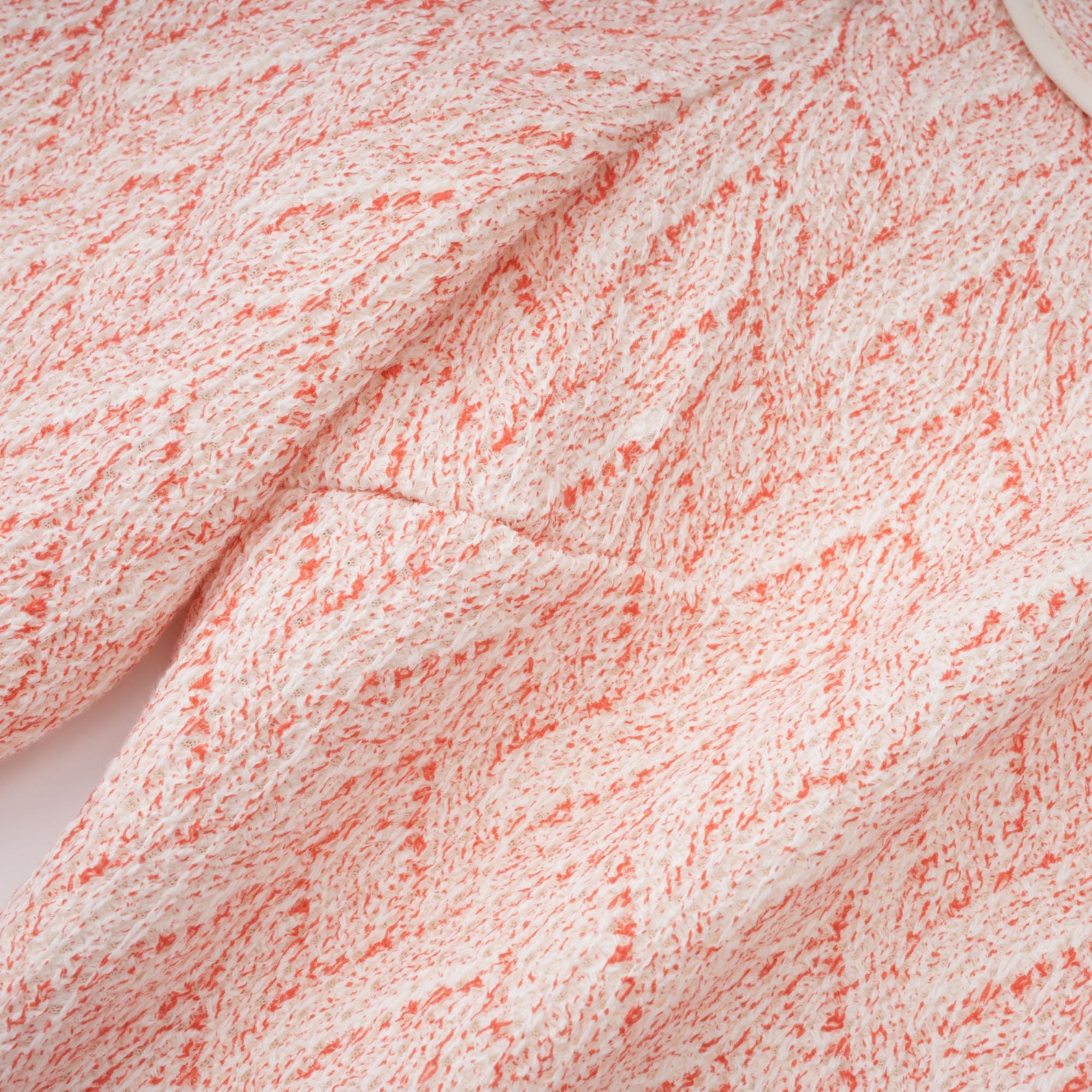 Carolina Pink Crochet Knit Blouse & Skirt Set