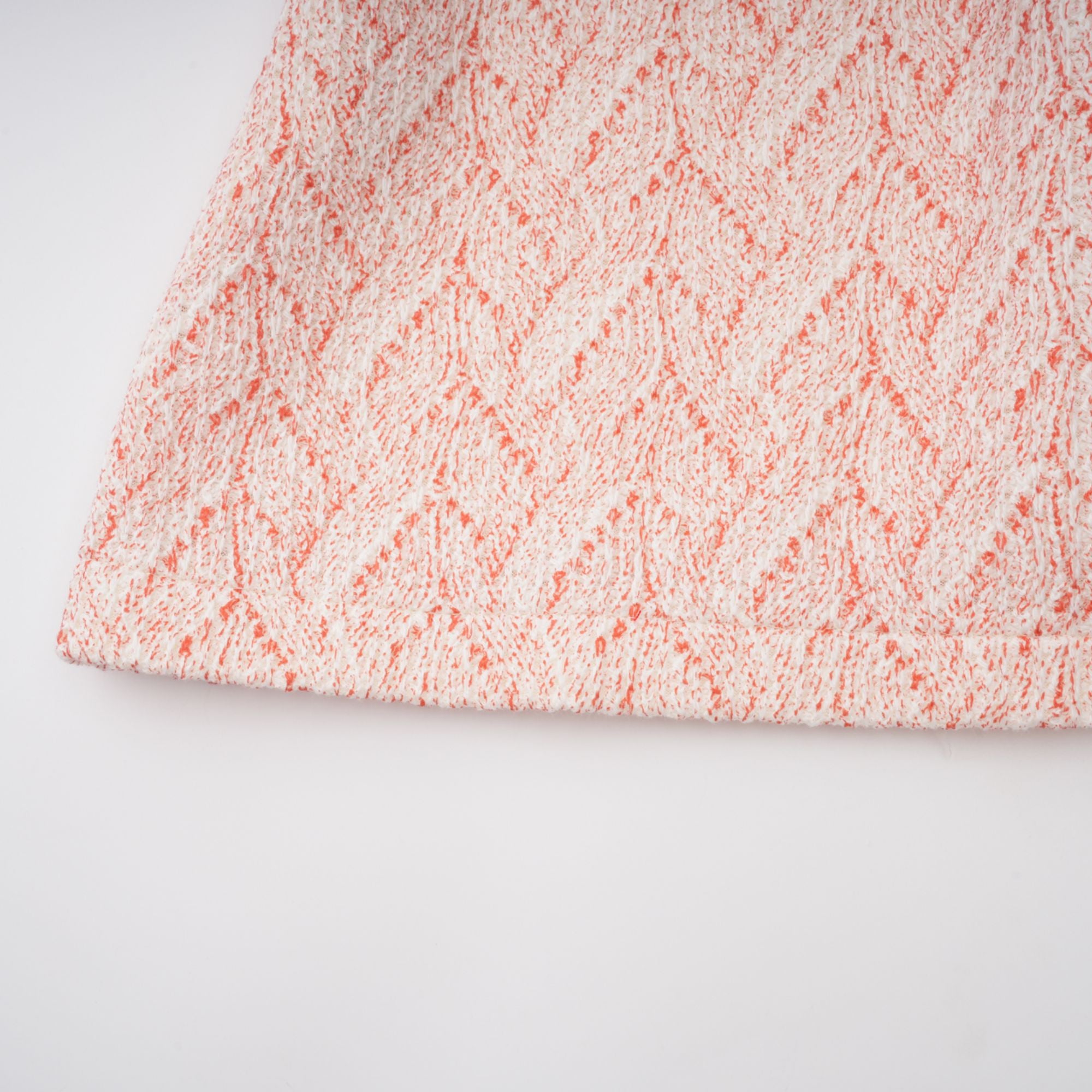 Carolina Pink Crochet Knit Blouse & Skirt Set