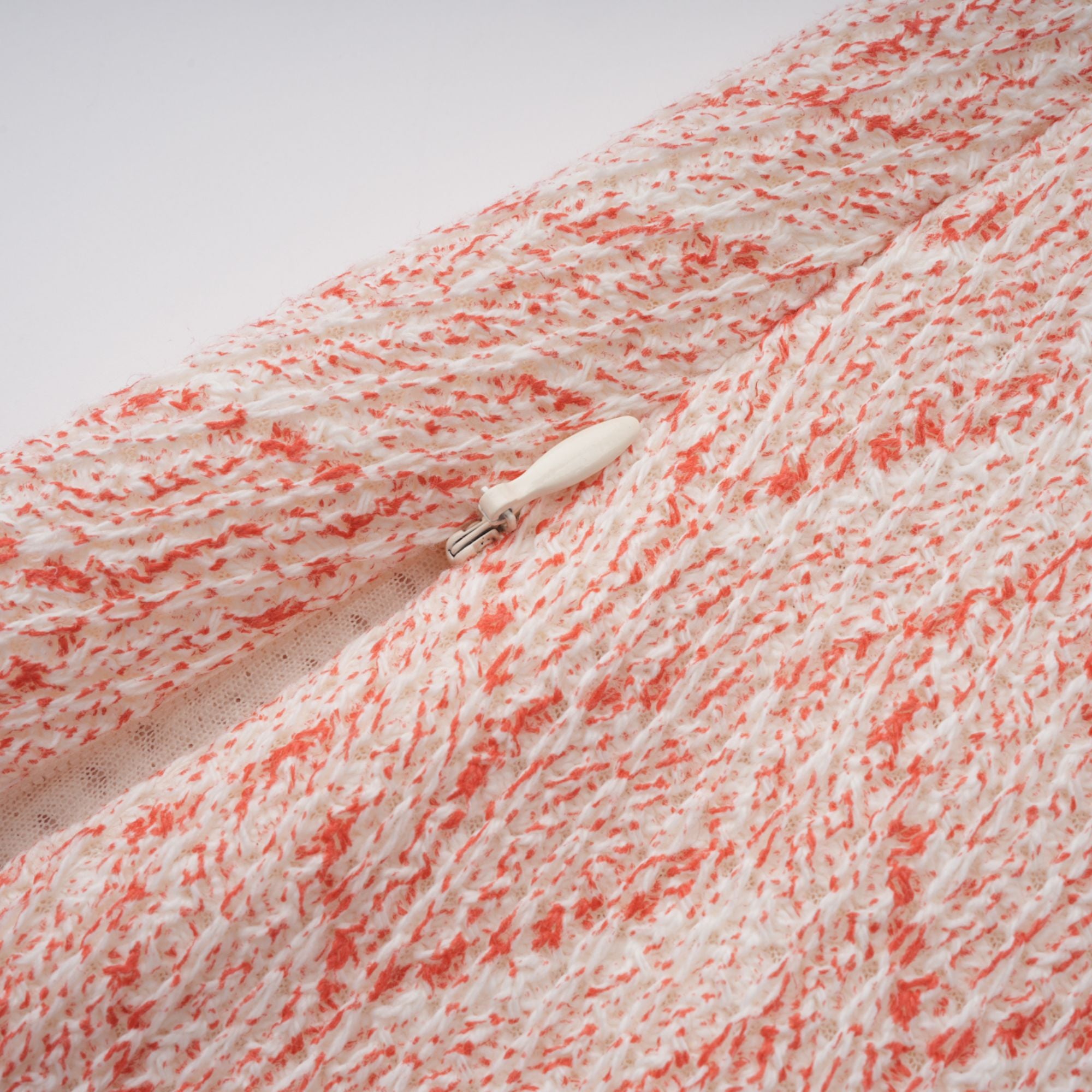 Carolina Pink Crochet Knit Blouse & Skirt Set