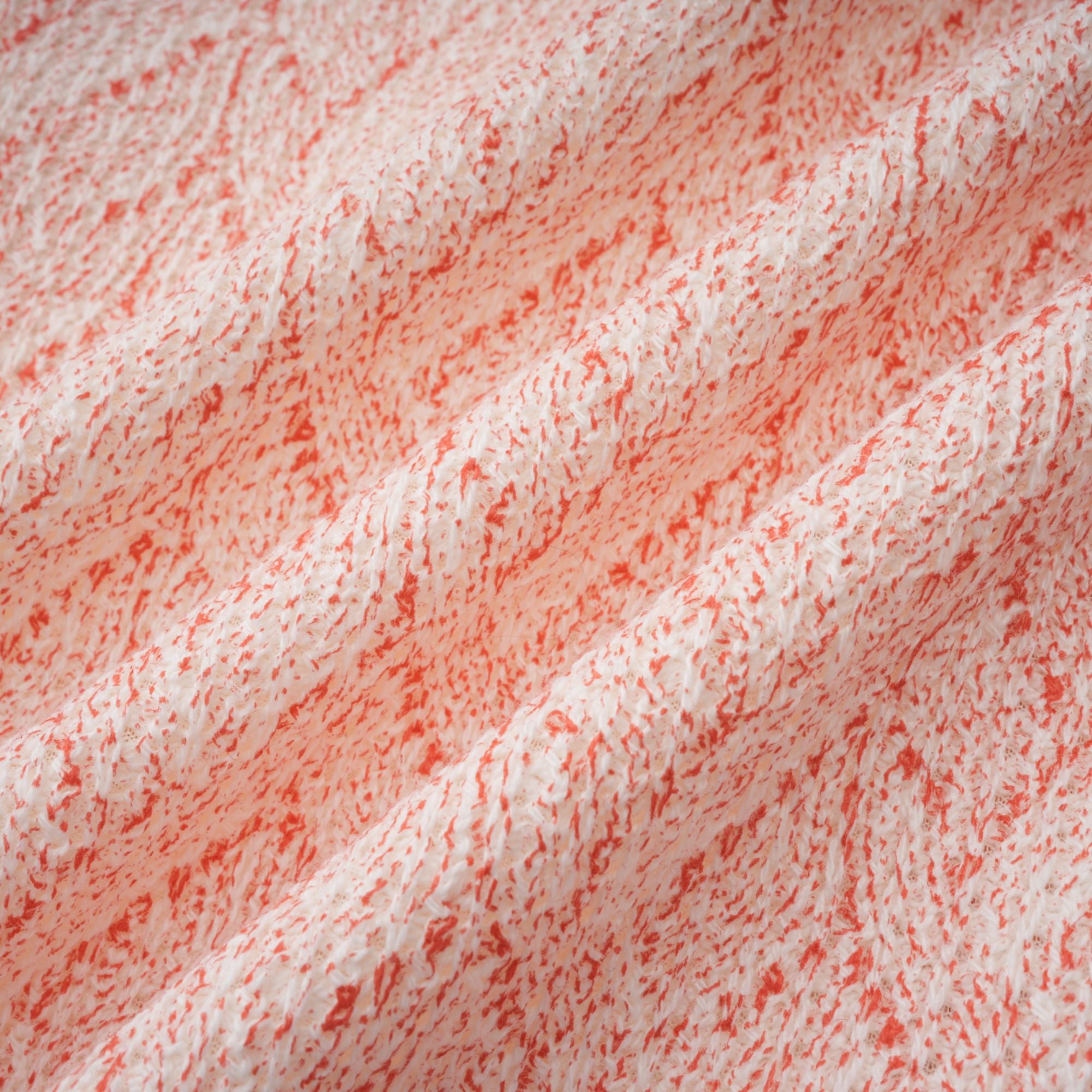 Carolina Pink Crochet Knit Blouse & Skirt Set