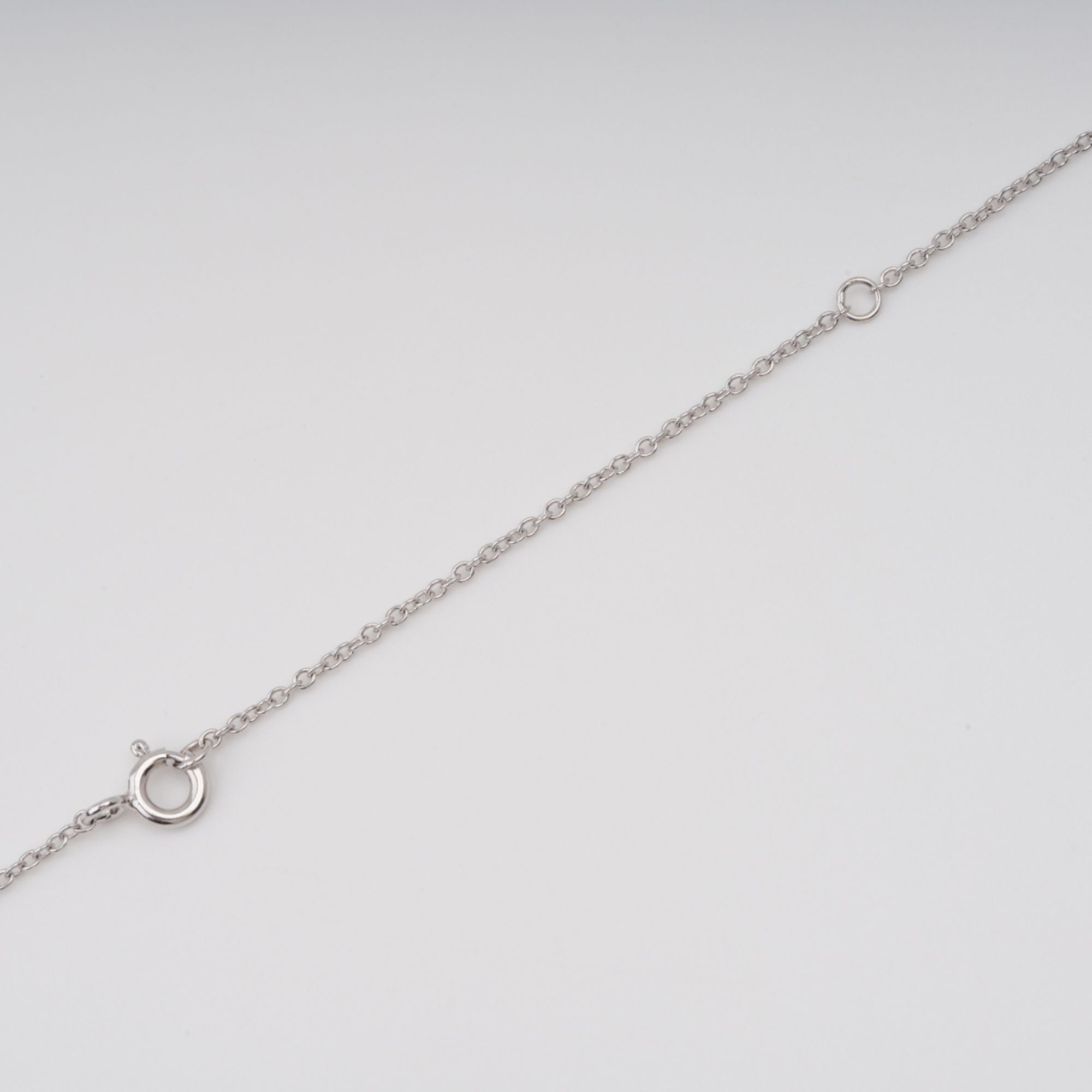 Kaisu Blue Bow Gemstone Pendant Sterling Silver Necklace