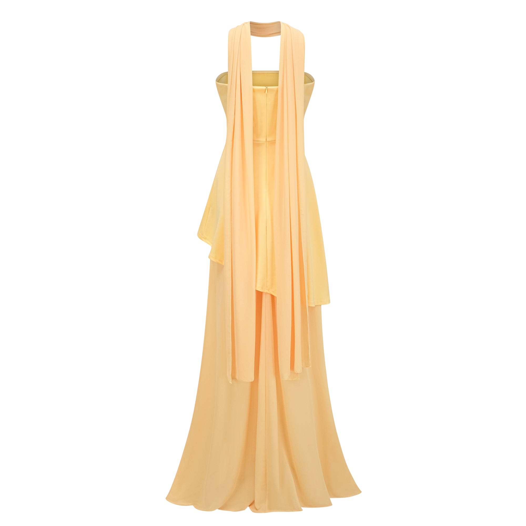 Solène Off-Shoulder Ruched Maxi Gown