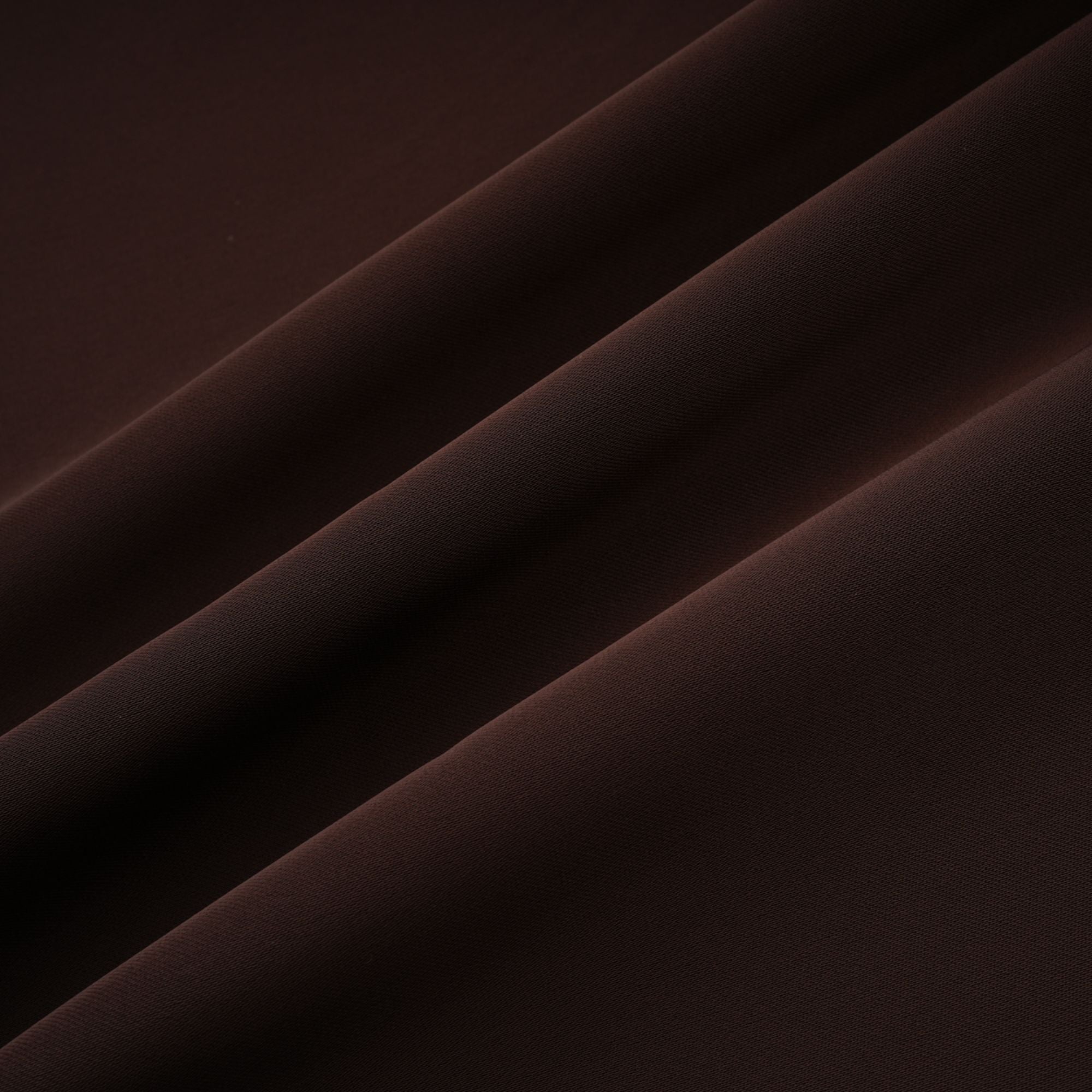 Marilou Brown Ruched Satin Maxi Dress