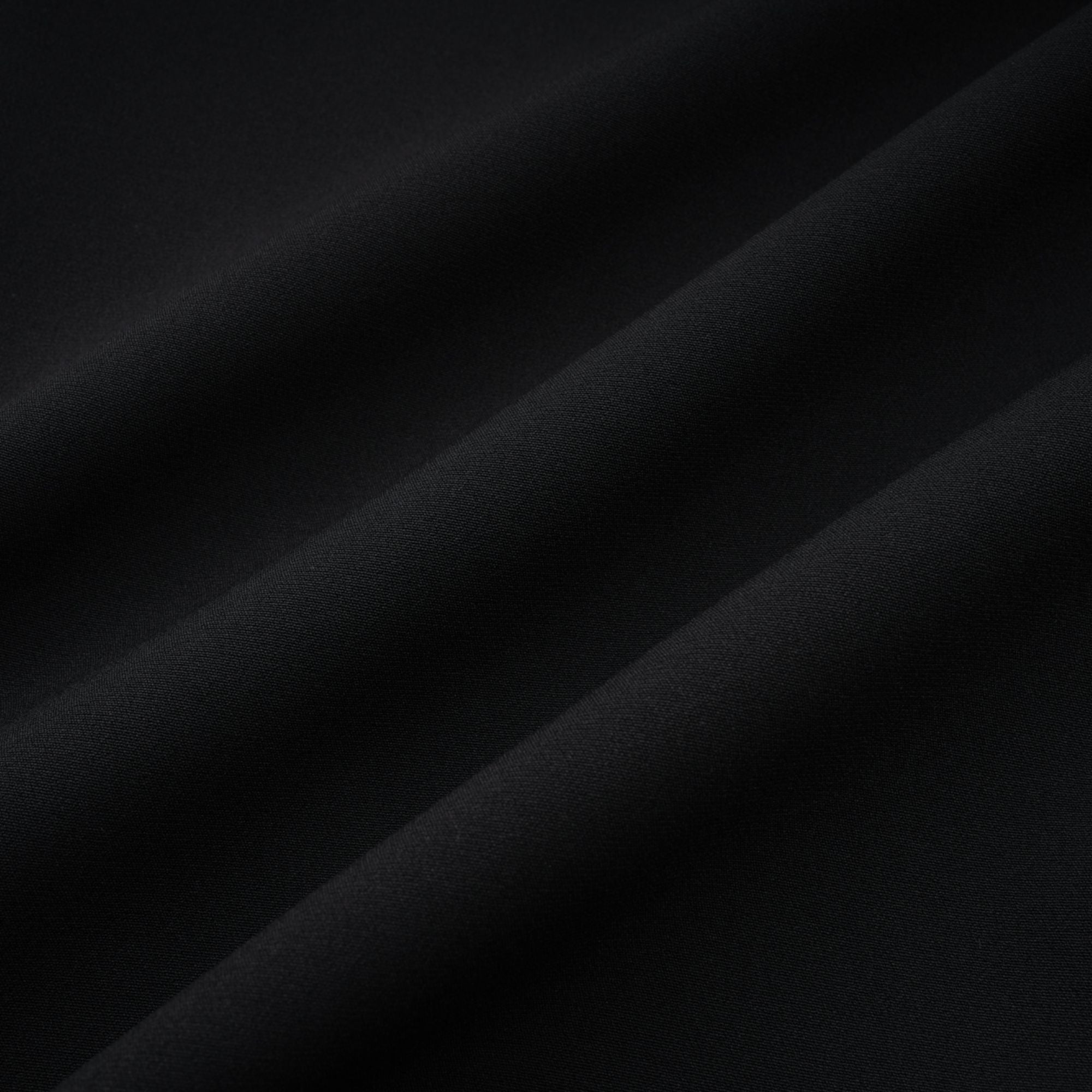 Bernadette black lace-panell asymmetrical midi dress