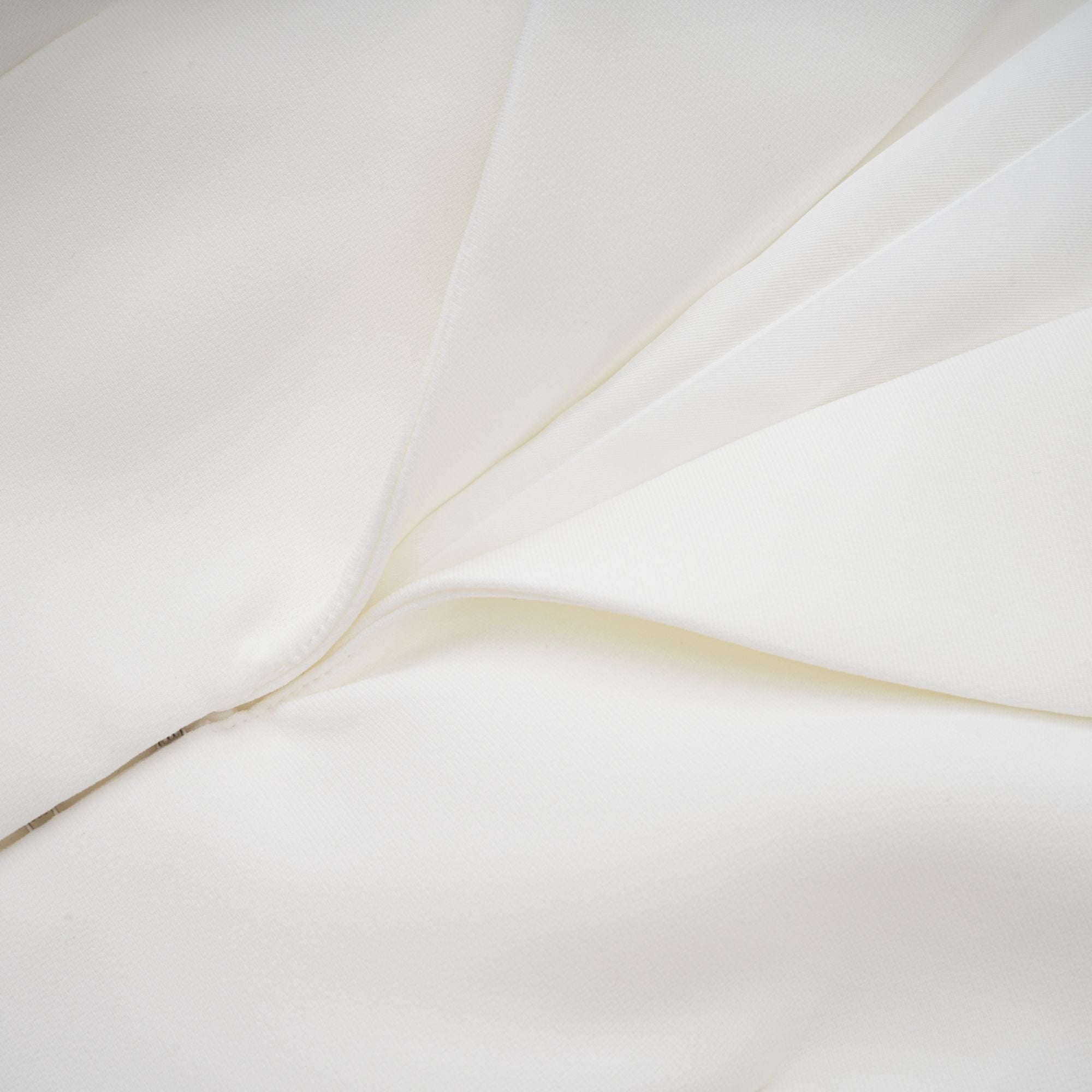 Rosette White Ruched Blazer Mini Dress