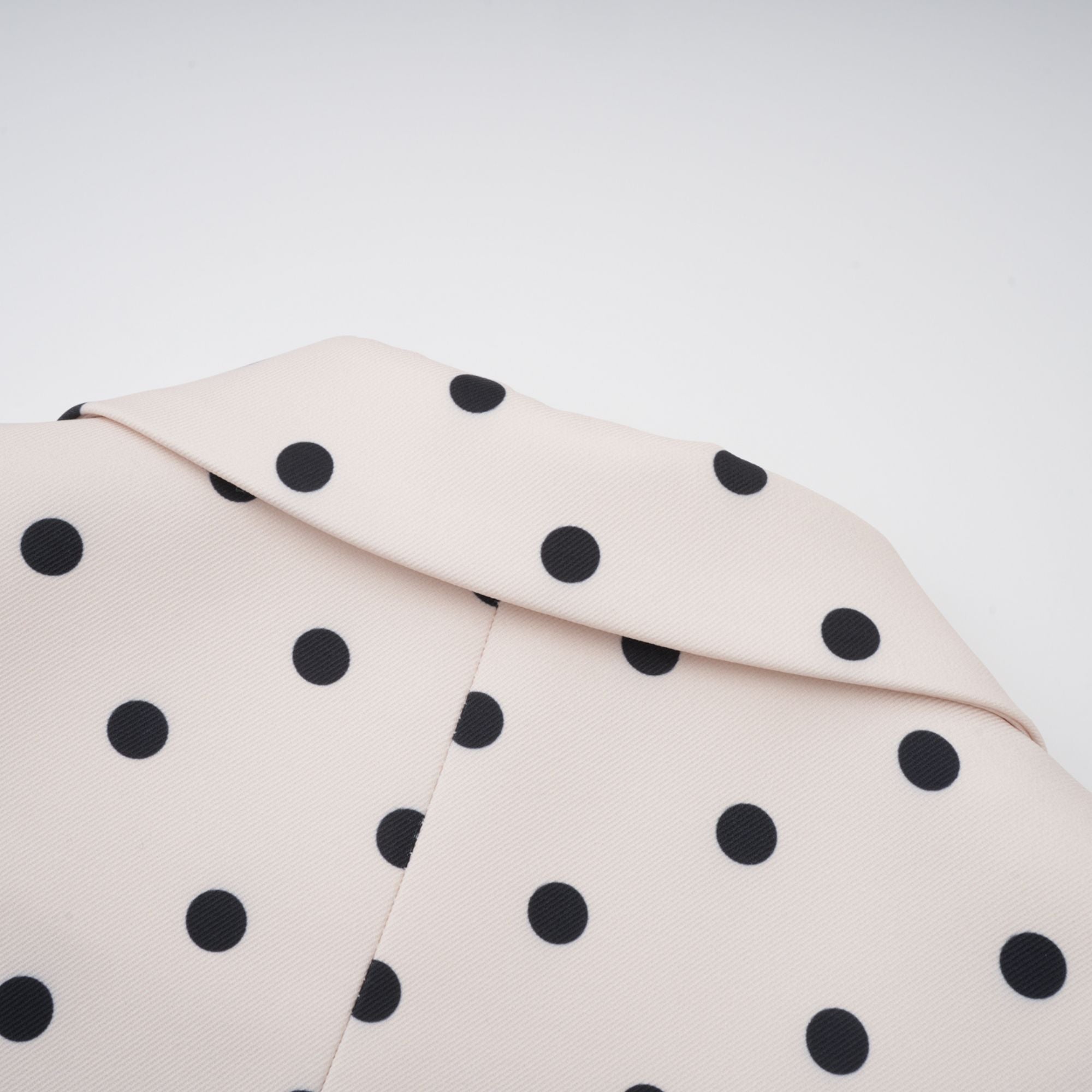 Valentine White Bowknot Polka Dot Short Jacket