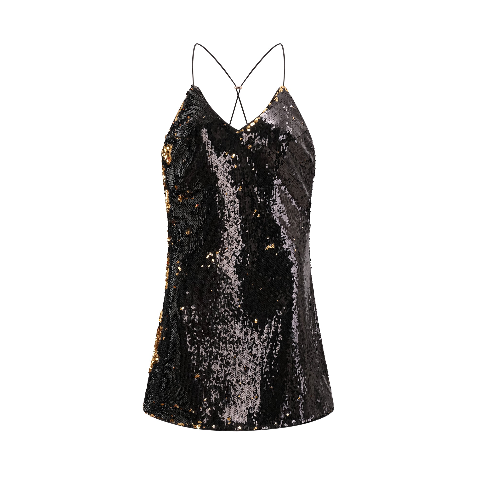 Zaira sequin-embellished mini dress