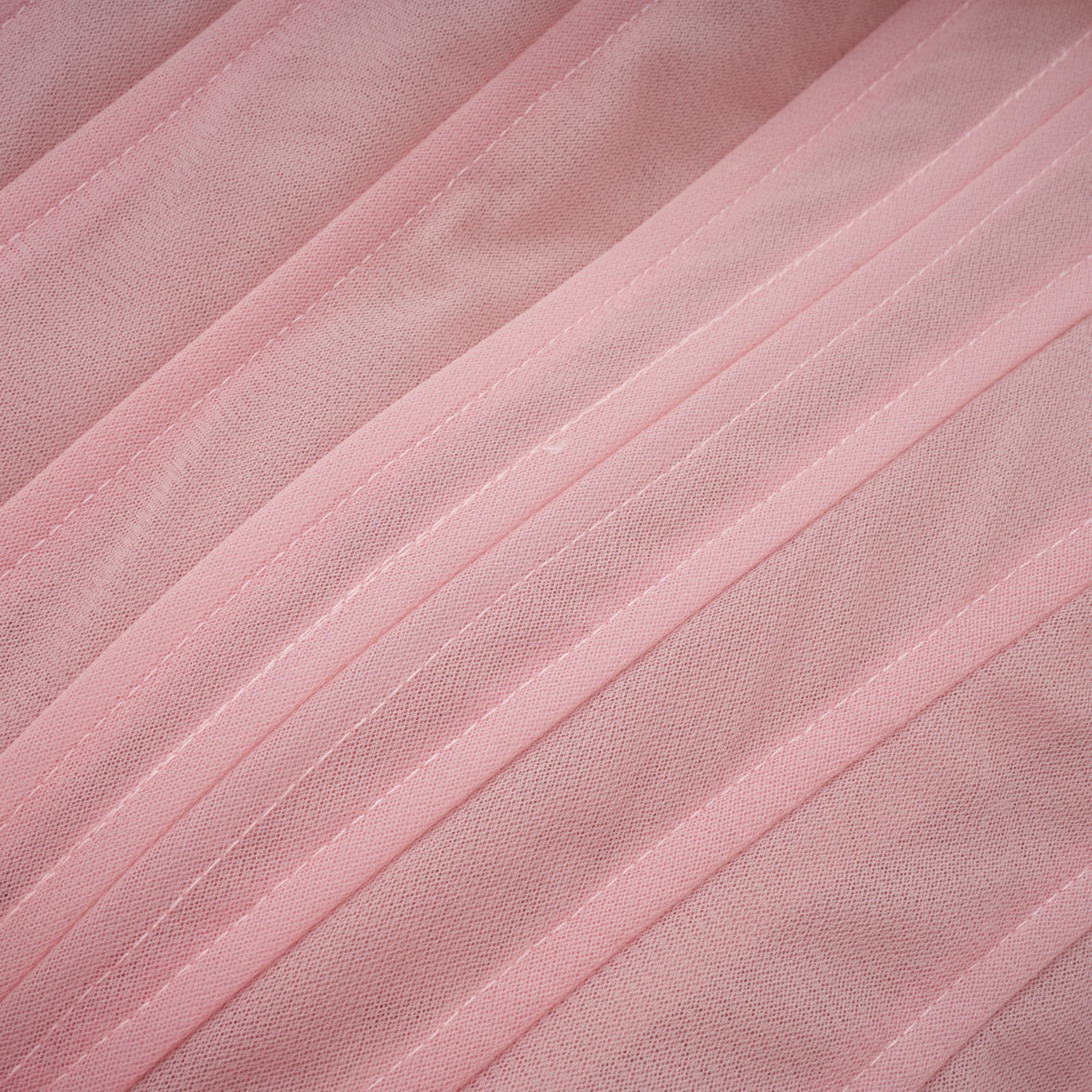 Rachel – Minikleid aus Tüll mit 3D-Blütenblättern in Rosa