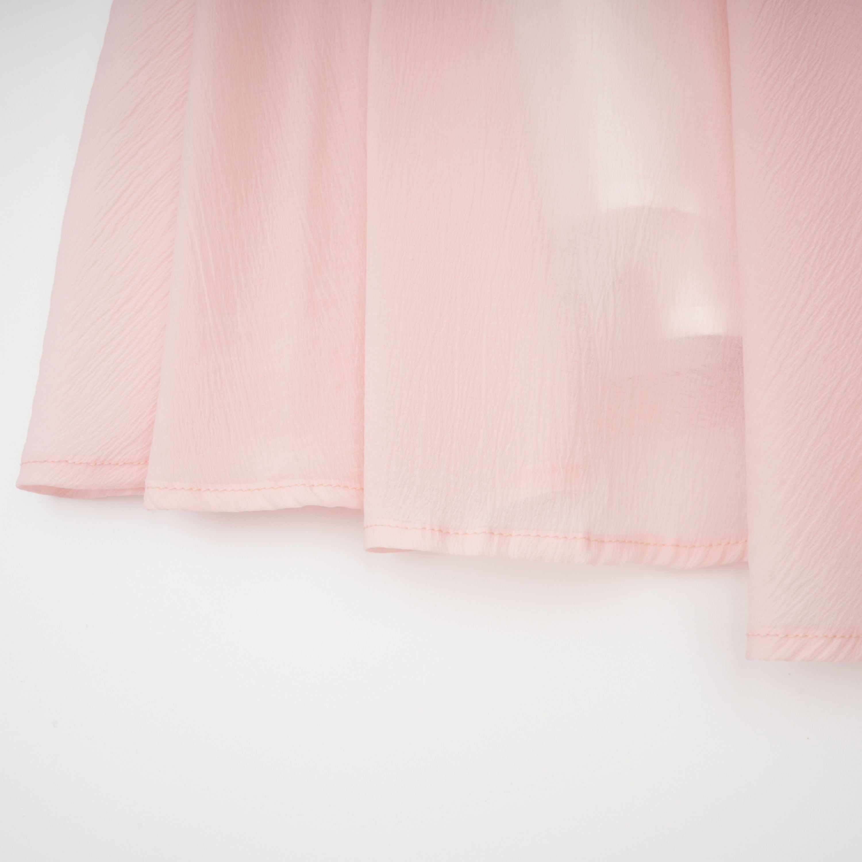 Érasme Pink Flounced Midi Dress