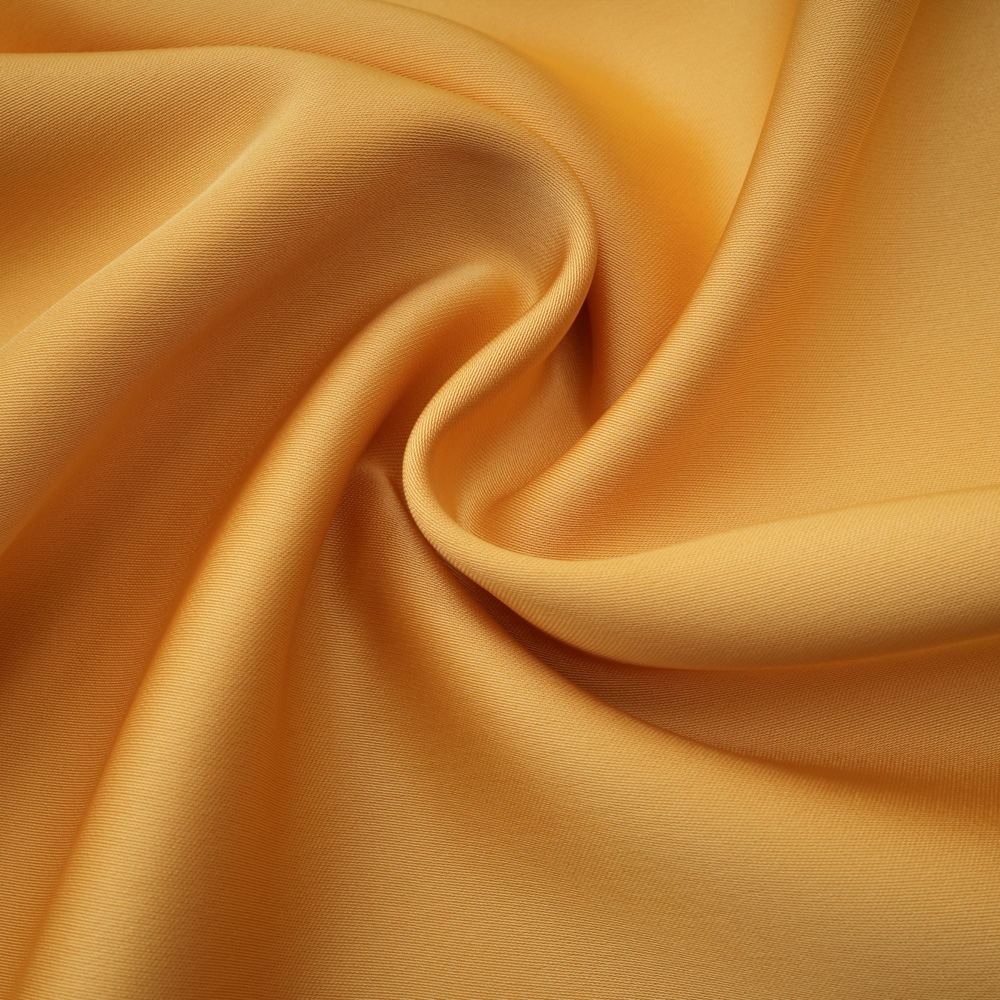 Yellow Fringed Caped Gown