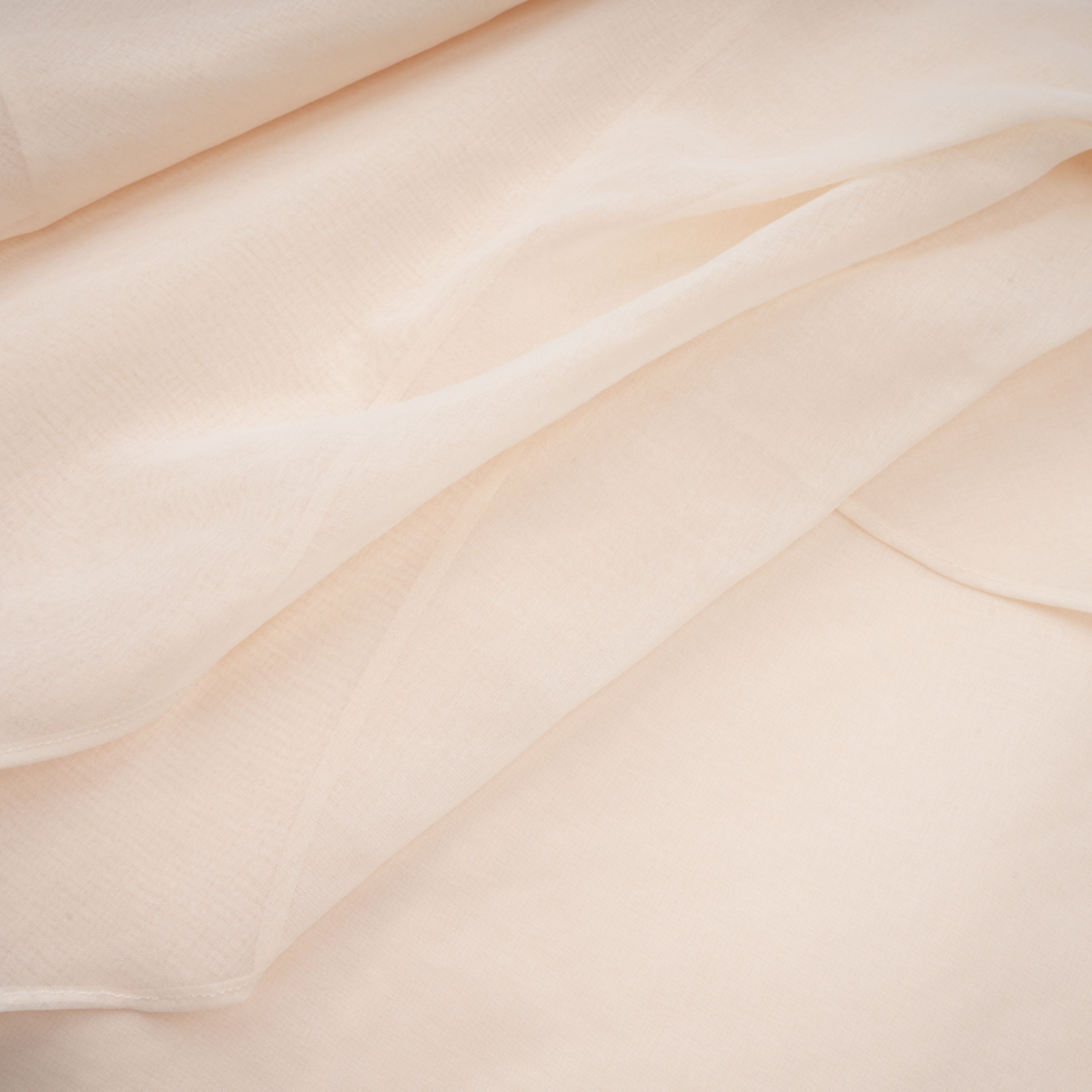 Aria Weißes asymmetrisches Schal- und Tüllpanel-Kleid-Set