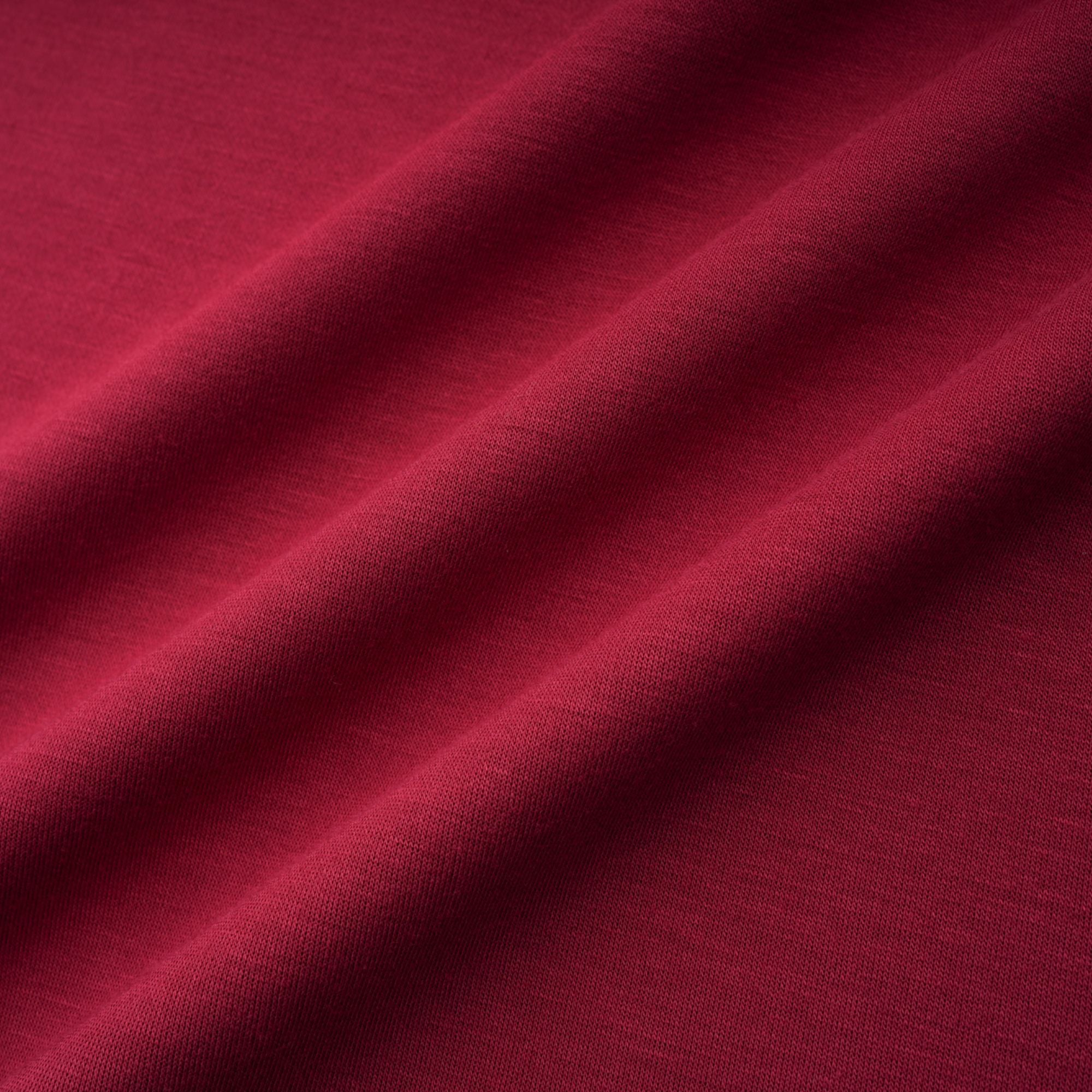 Margot Rotes Schal-Design Maxikleid mit Rüschen