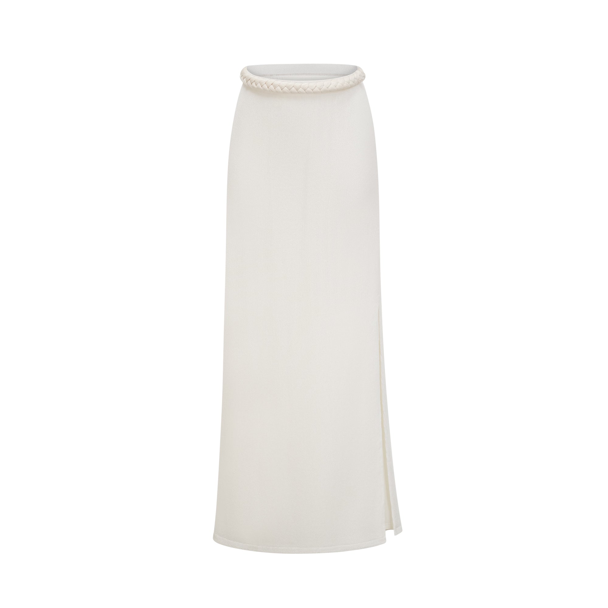 Prunelle Crochet Knit Two-Piece Top and Skirt Set