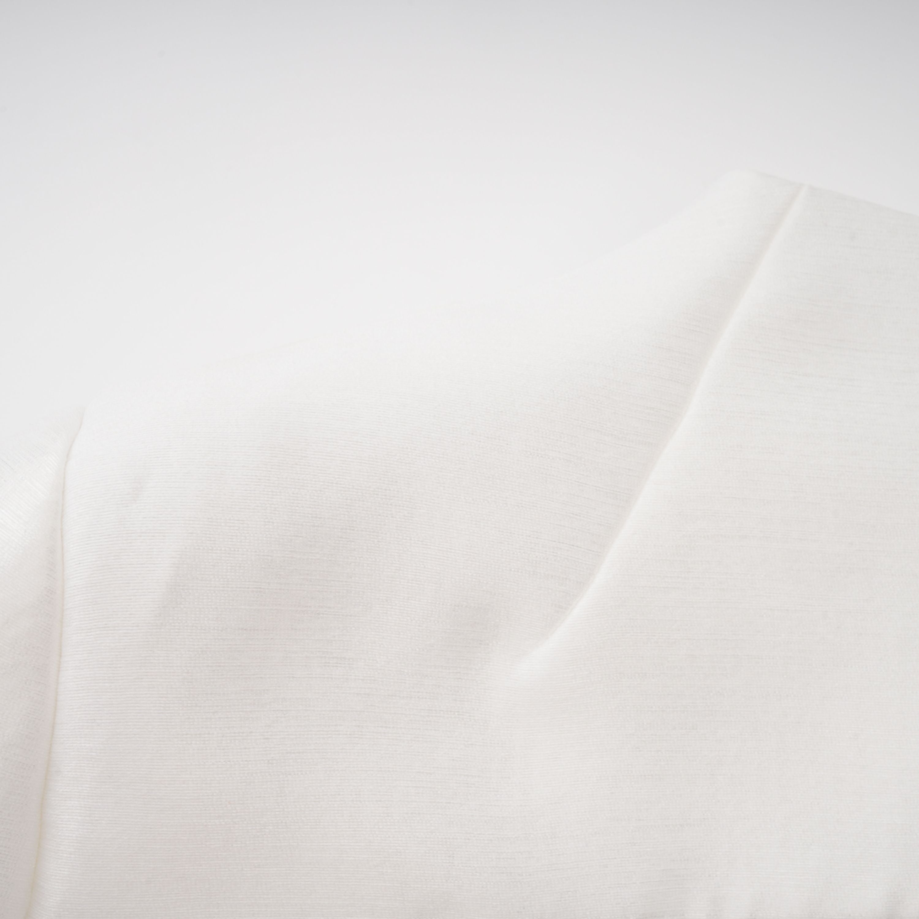 Dulcie – Weißes Jacquard-Set mit Schal und Kleid mit Blumenmuster