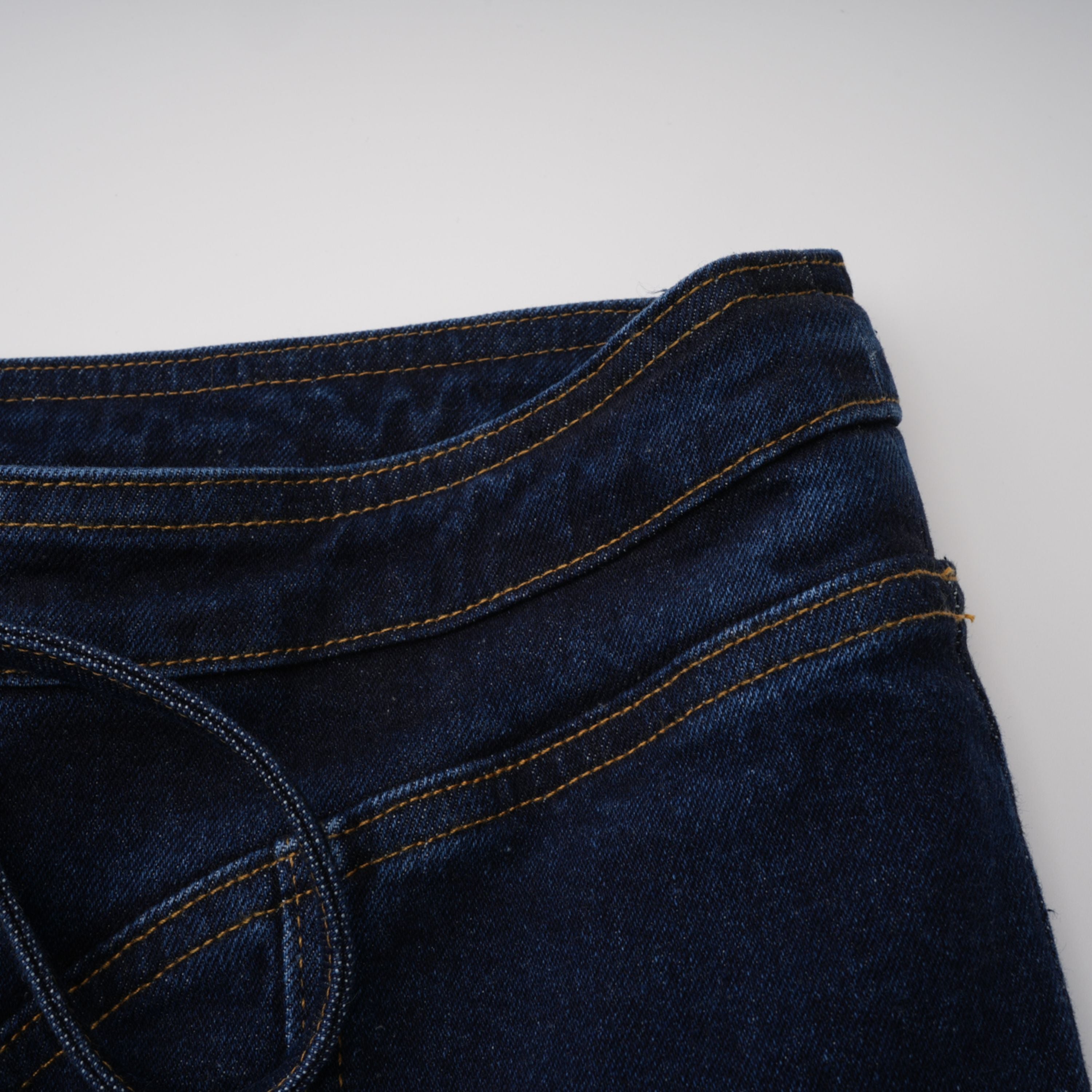 Kiona Indigo Blue Denim Schnür-Set