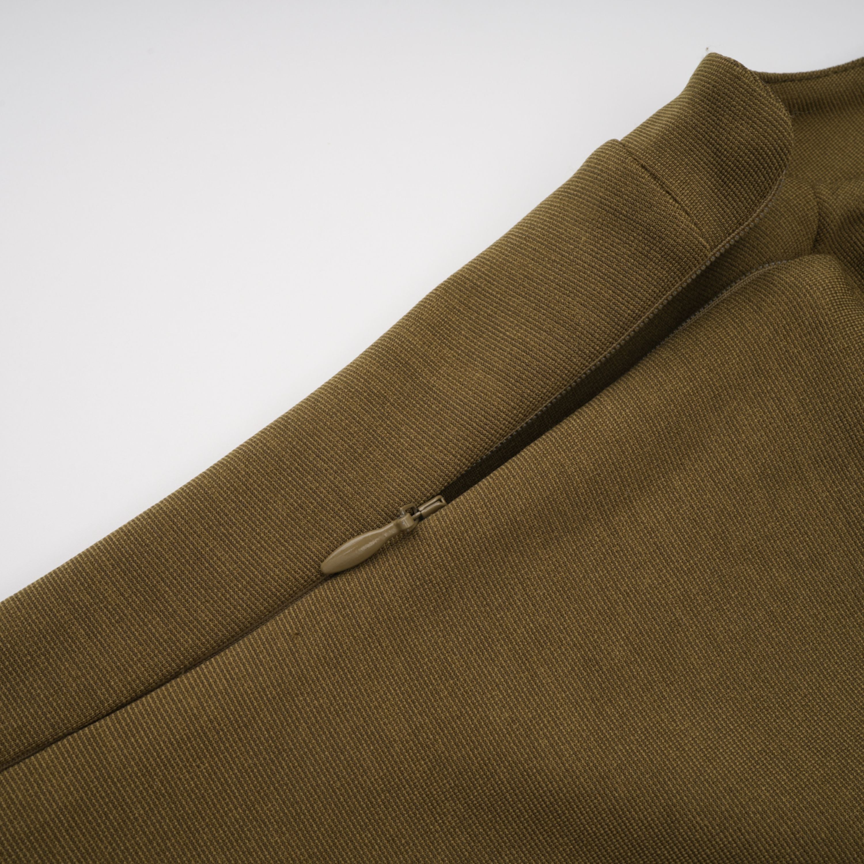 Sidonie Atrovirens Asymmetrical Maxi Gown (Without Gloves)